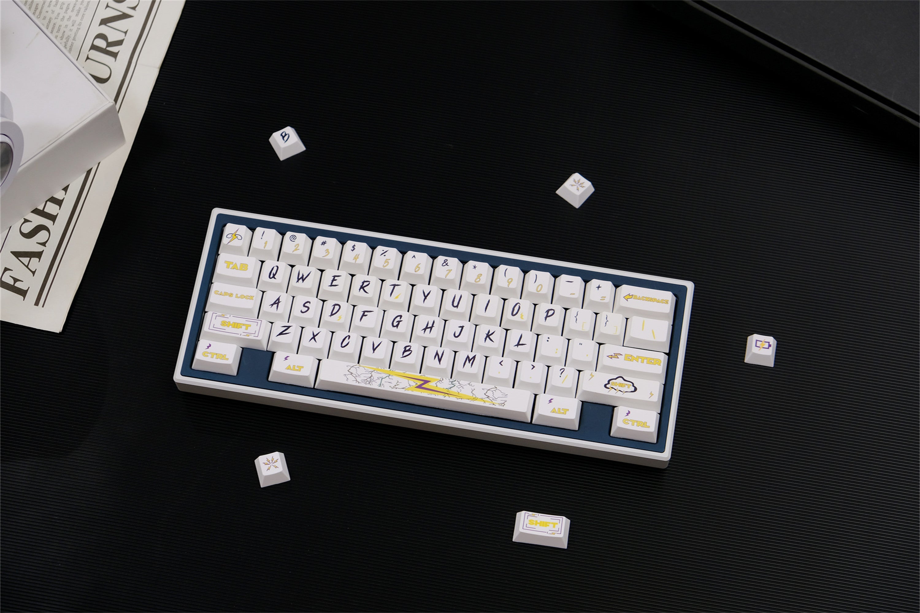 Lightning PBT keycaps