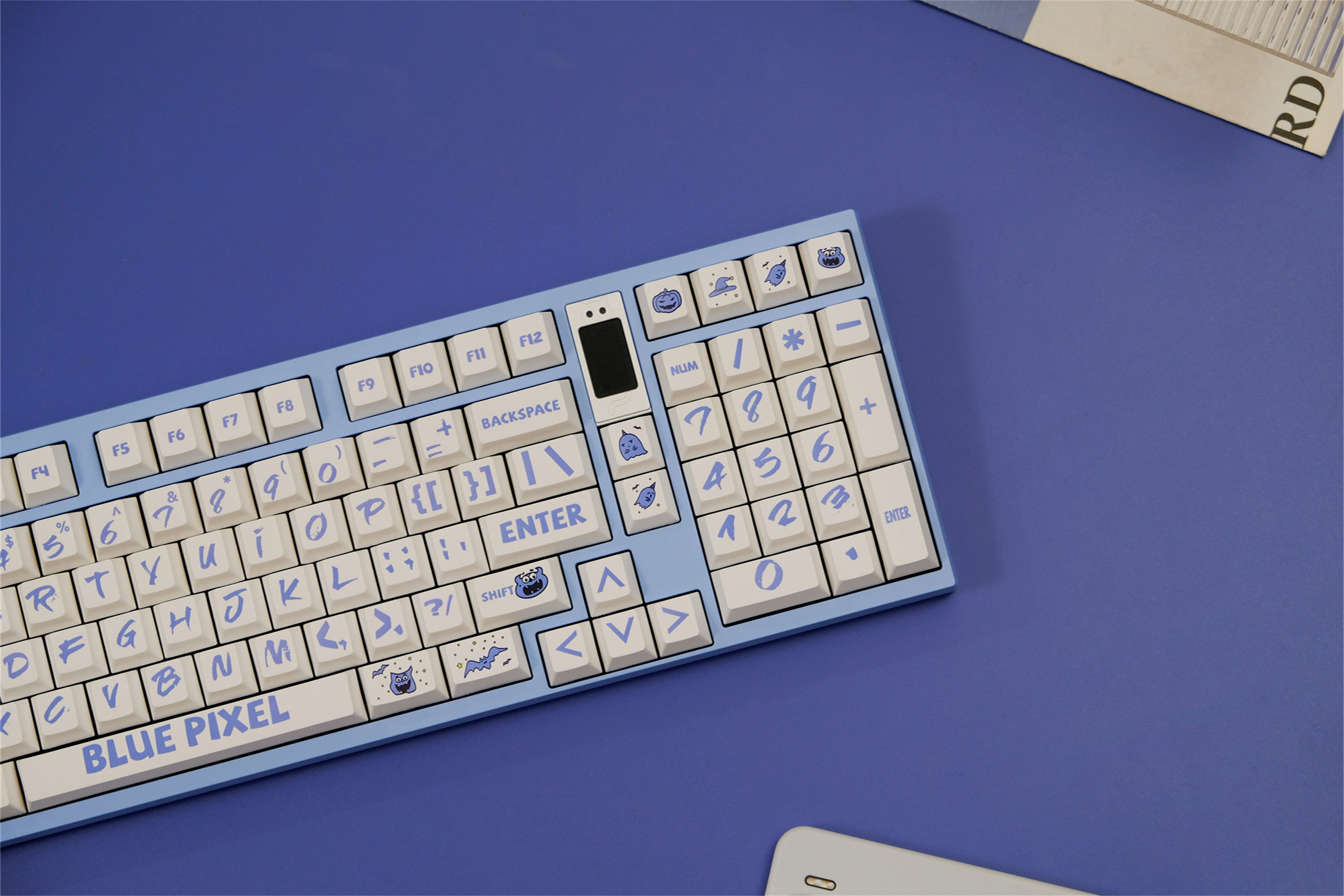 Blue Pixel Theme Keycaps