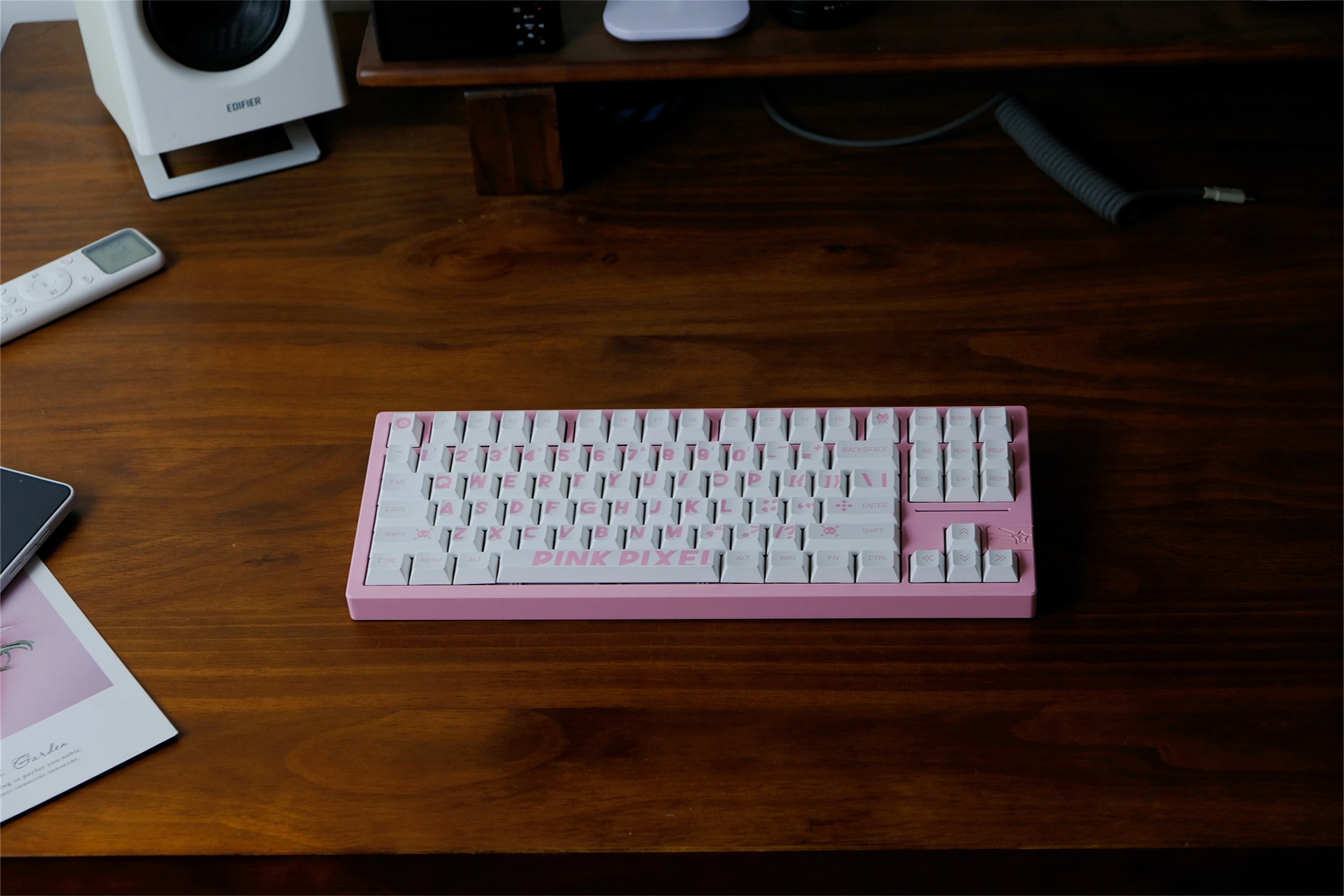 Pink Pixel Keycaps