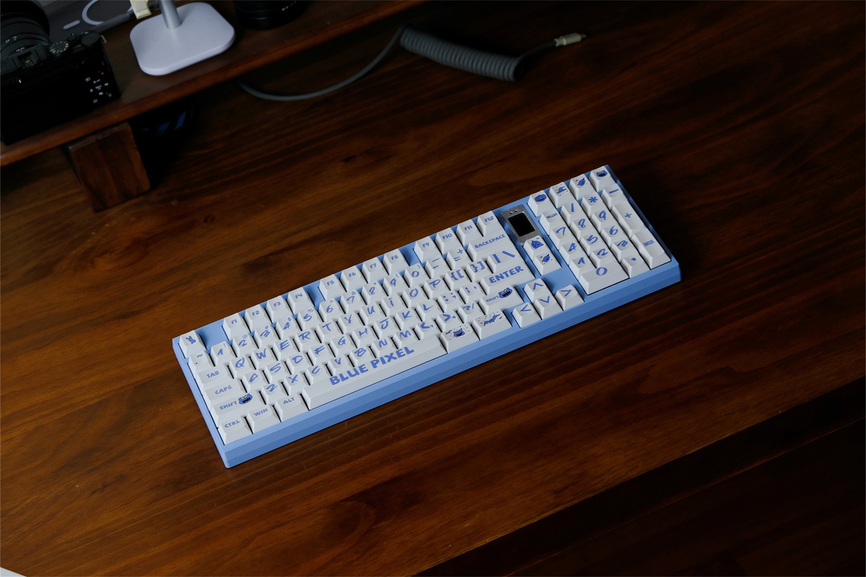 Blue Pixel Theme Keycaps