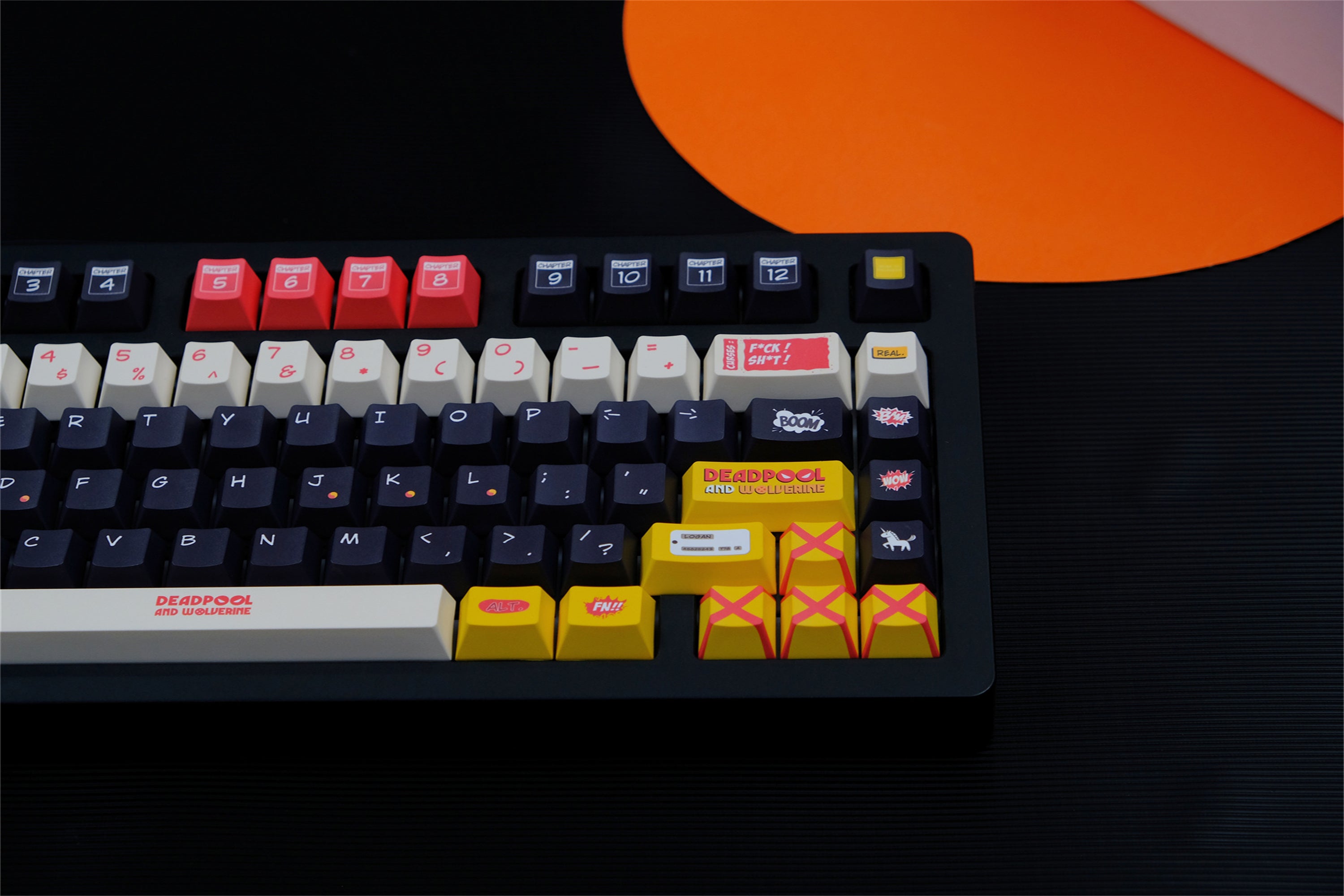 Deadpool & Wolverine Keycaps - Diykeycap