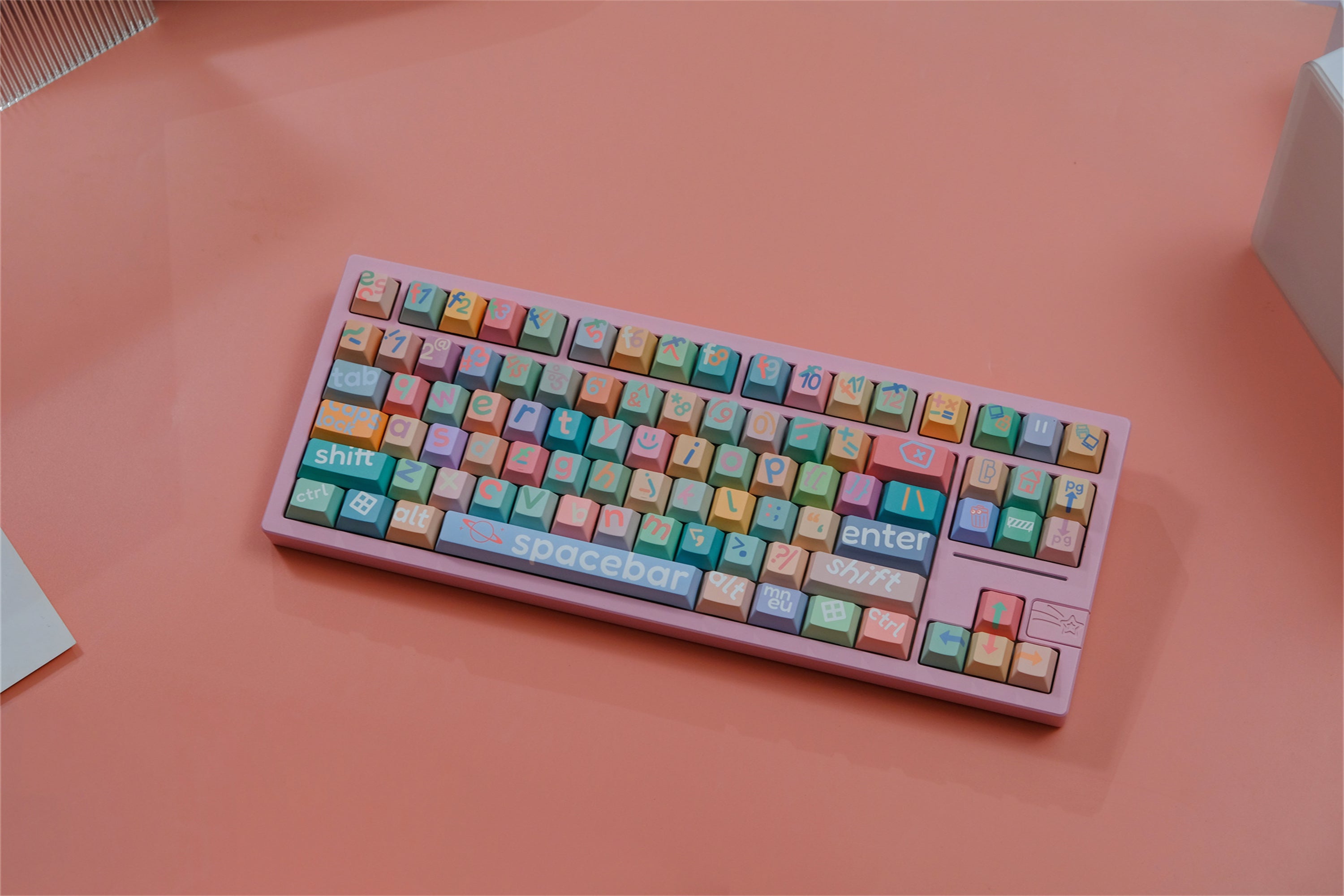 Big Legend Pastel Keycaps - Diykeycap