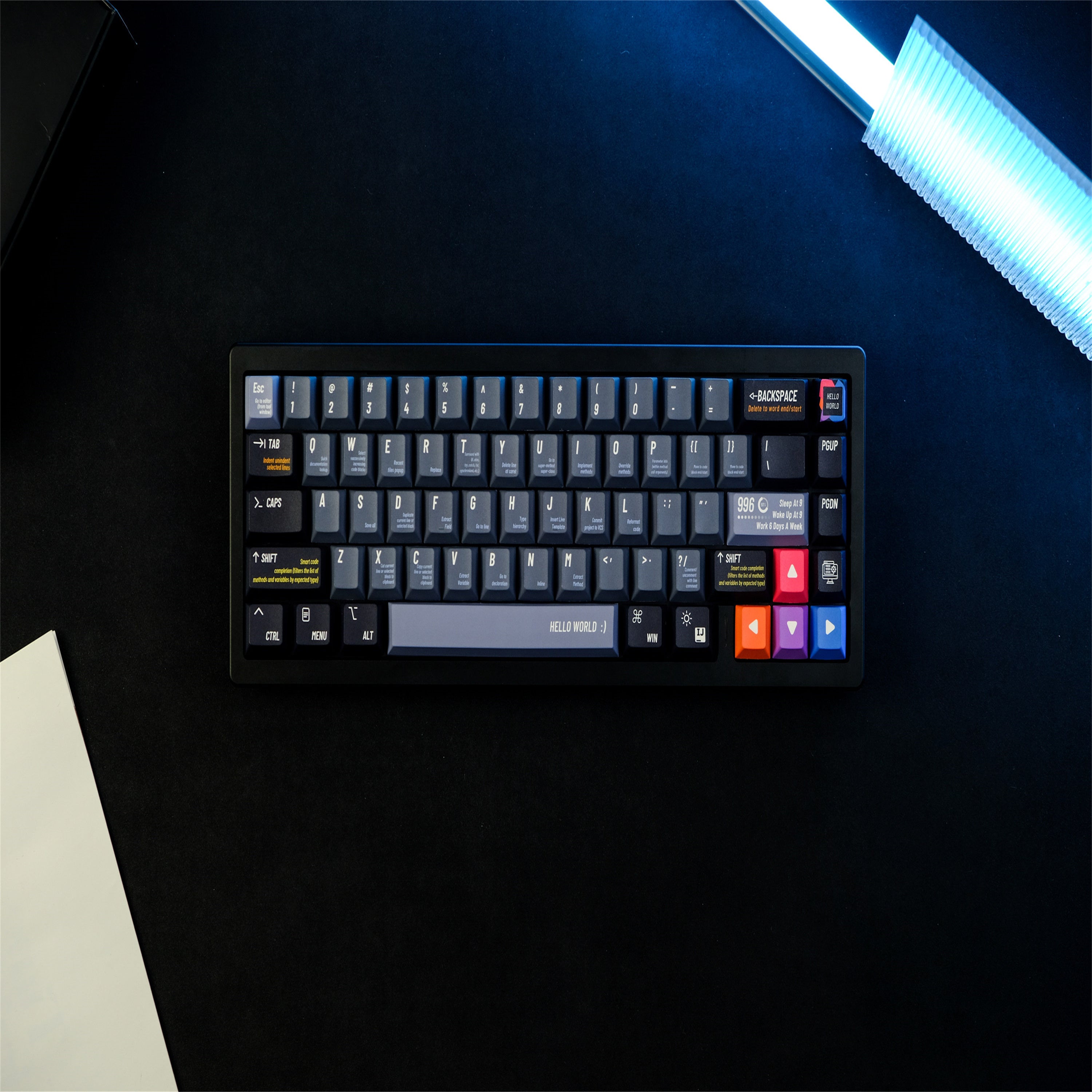 The Programmer PBT Keycaps