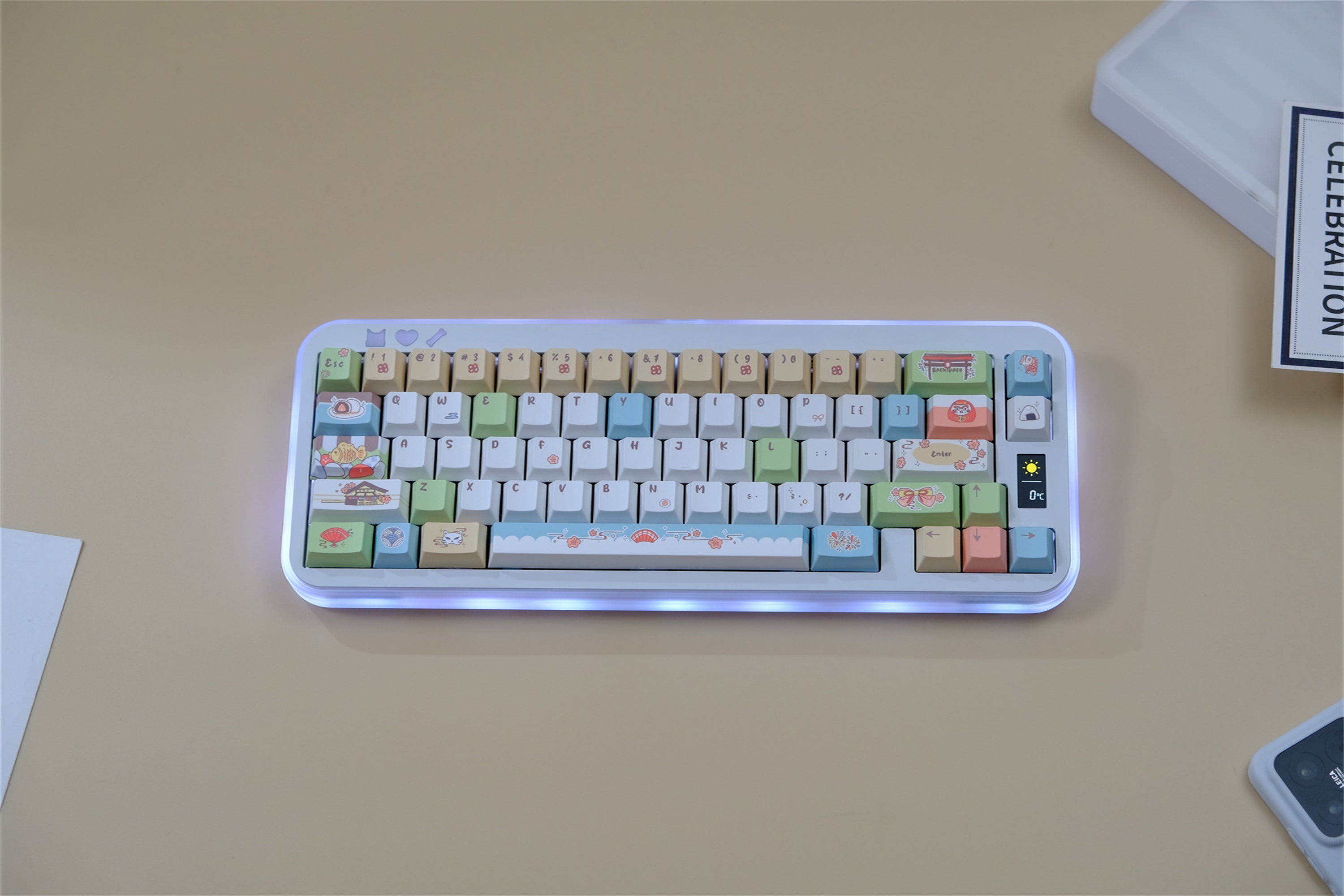 Japanese Ukiyo-e Keycaps - Diykeycap