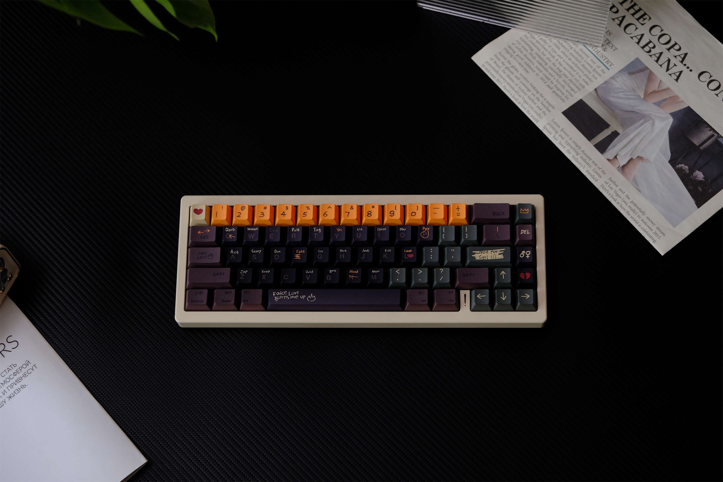 Love Story R2 PBT Keycaps