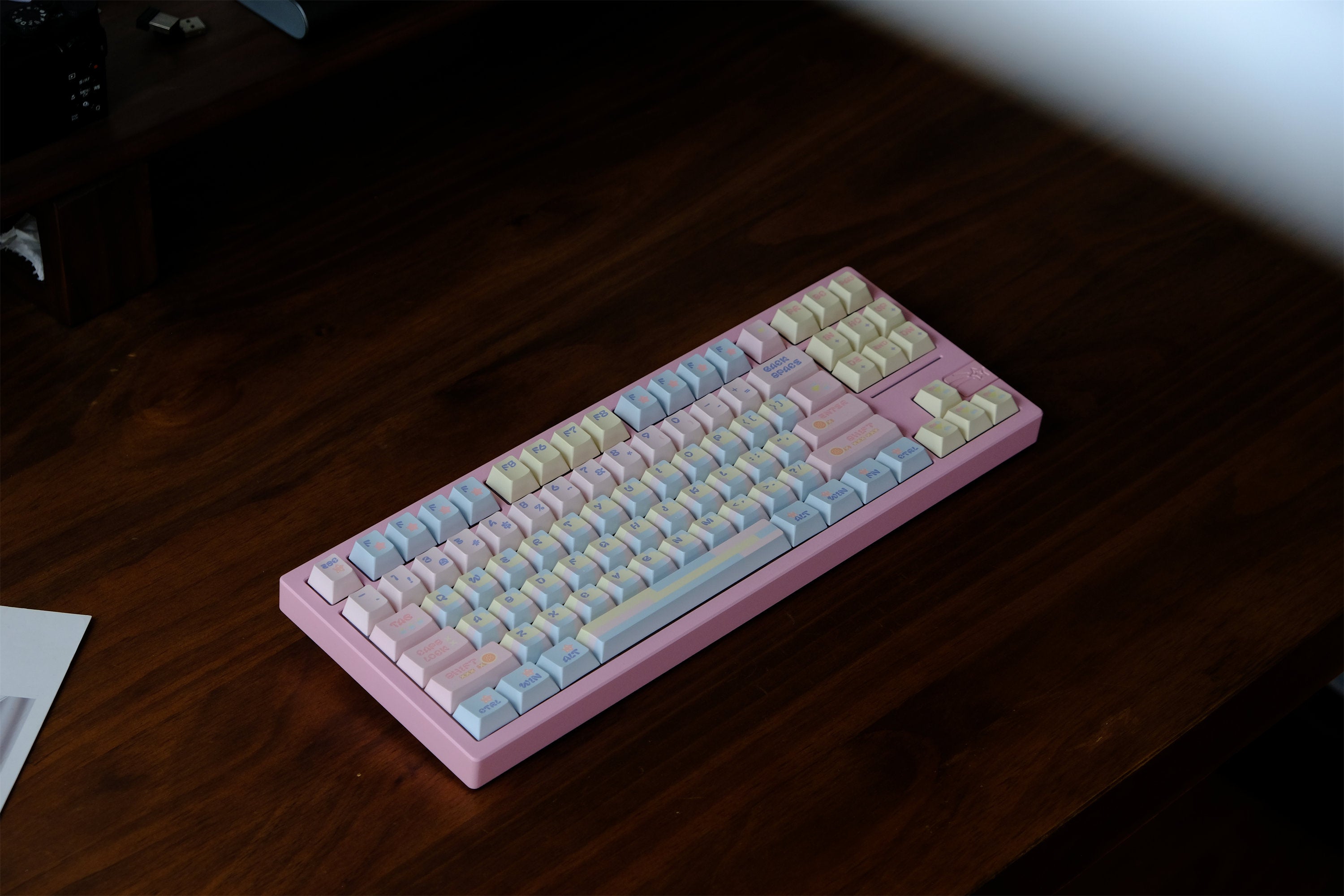 Patchwork Milk Candy Keycaps - Diykeycap