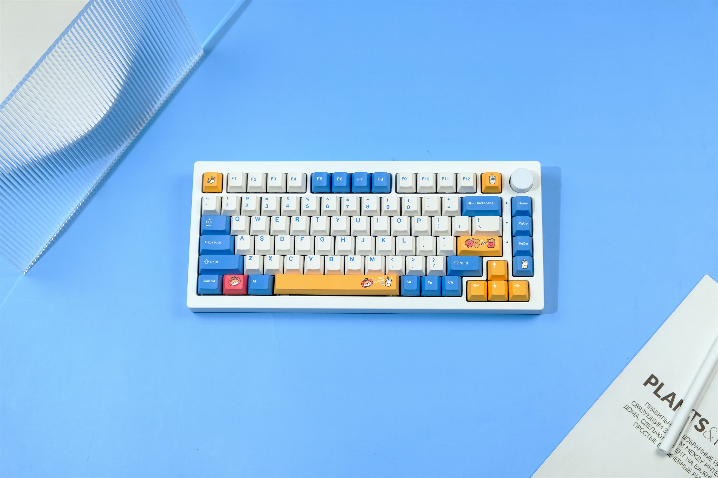 Snack Pup PBT Keycaps