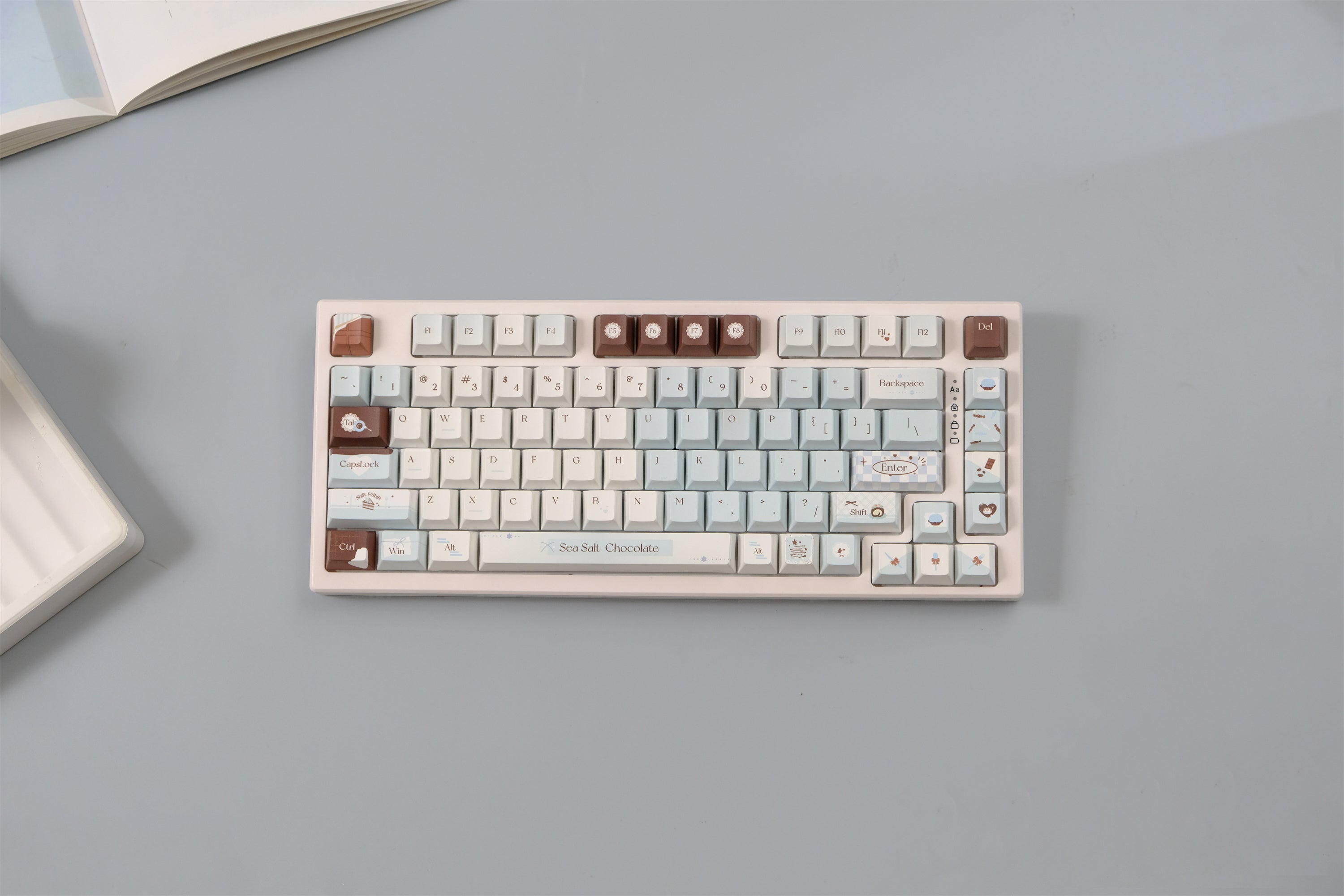 Sea Salt Chocolate Keycaps - Diykeycap