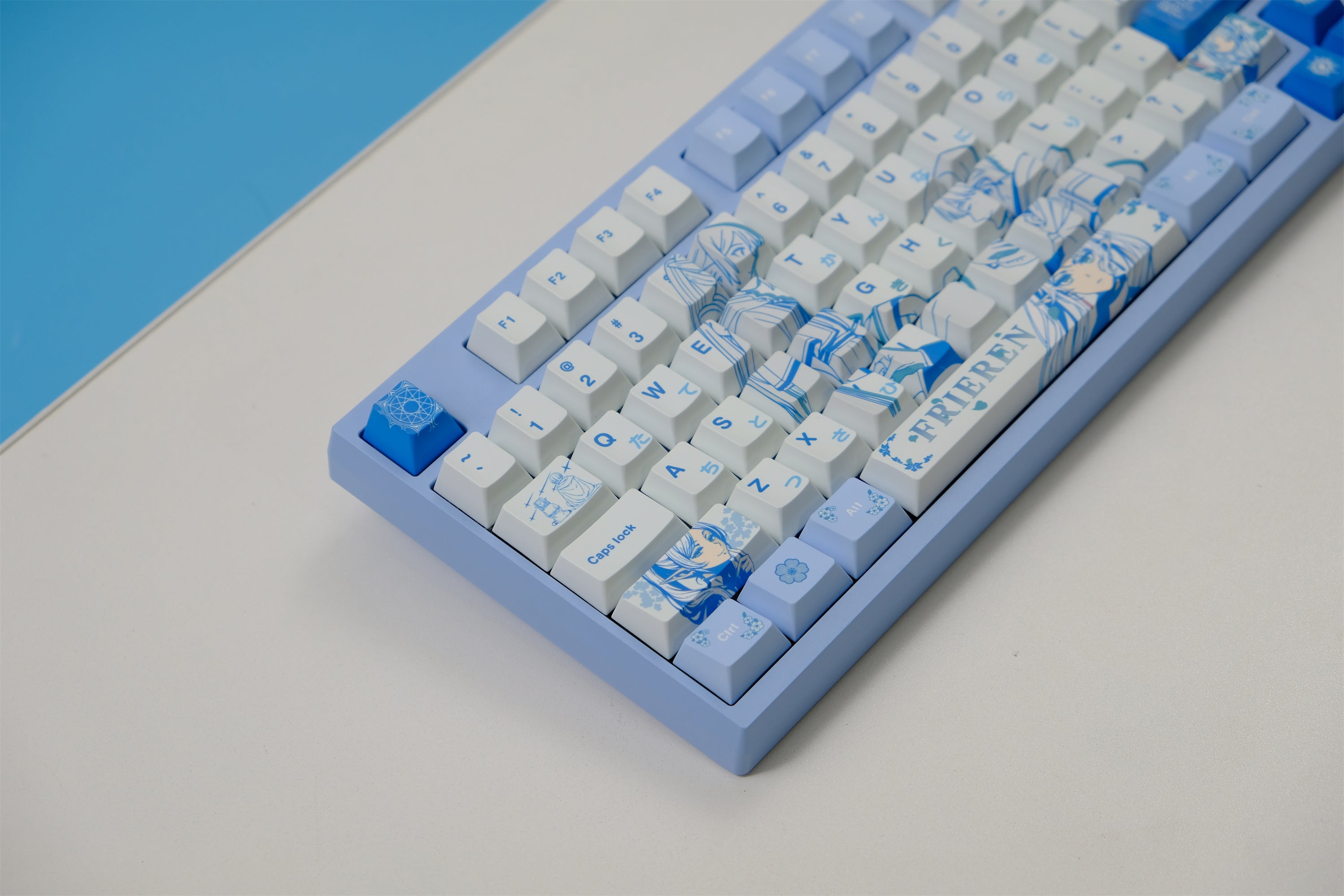 Elf Mage Frieren Aesthetic Keycaps - Diykeycap