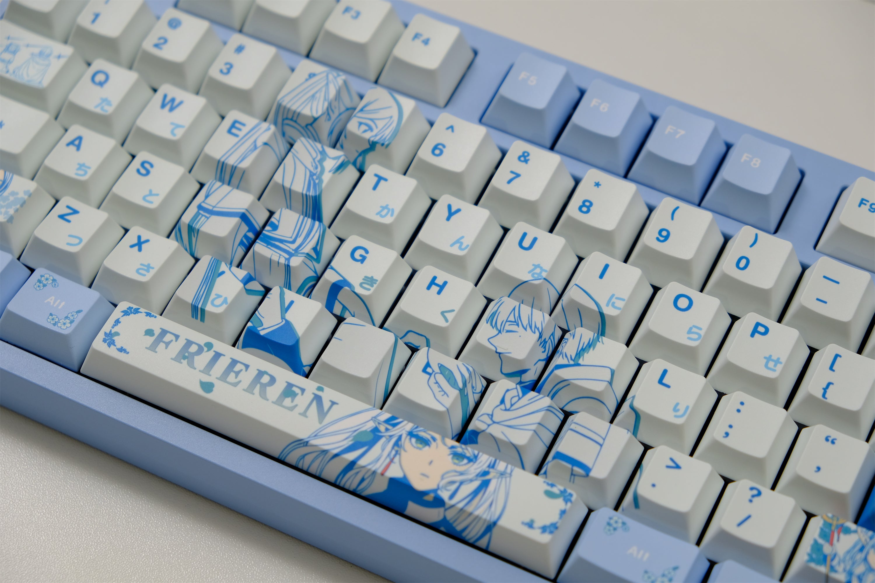 Elf Mage Frieren Aesthetic Keycaps - Diykeycap