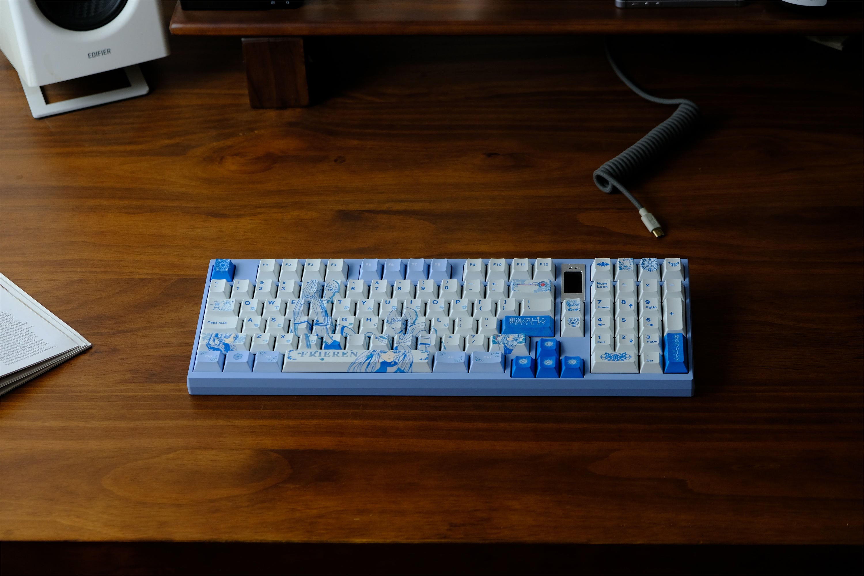 Elf Mage Frieren Aesthetic Keycaps - Diykeycap