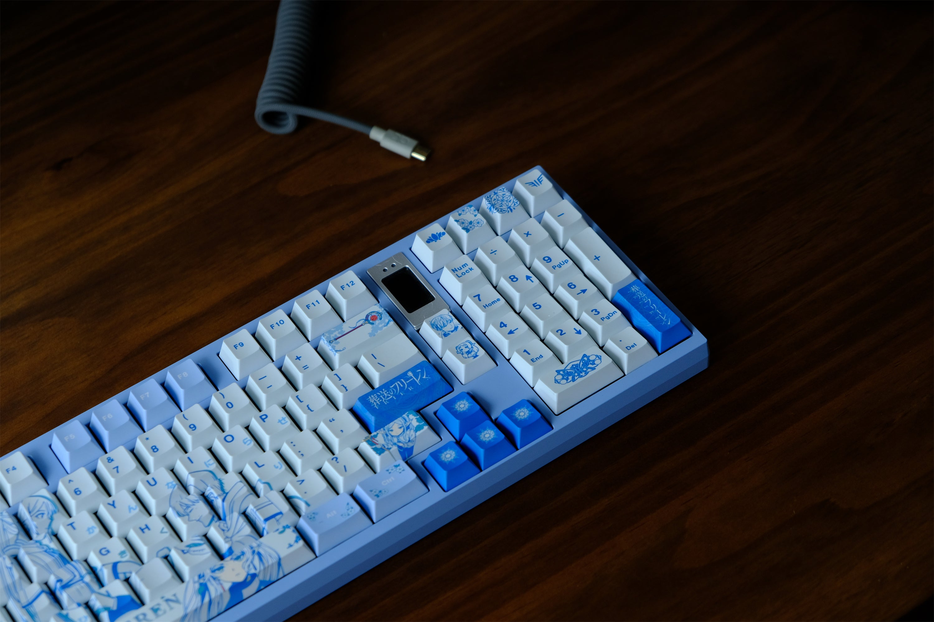 Elf Mage Frieren Aesthetic Keycaps - Diykeycap