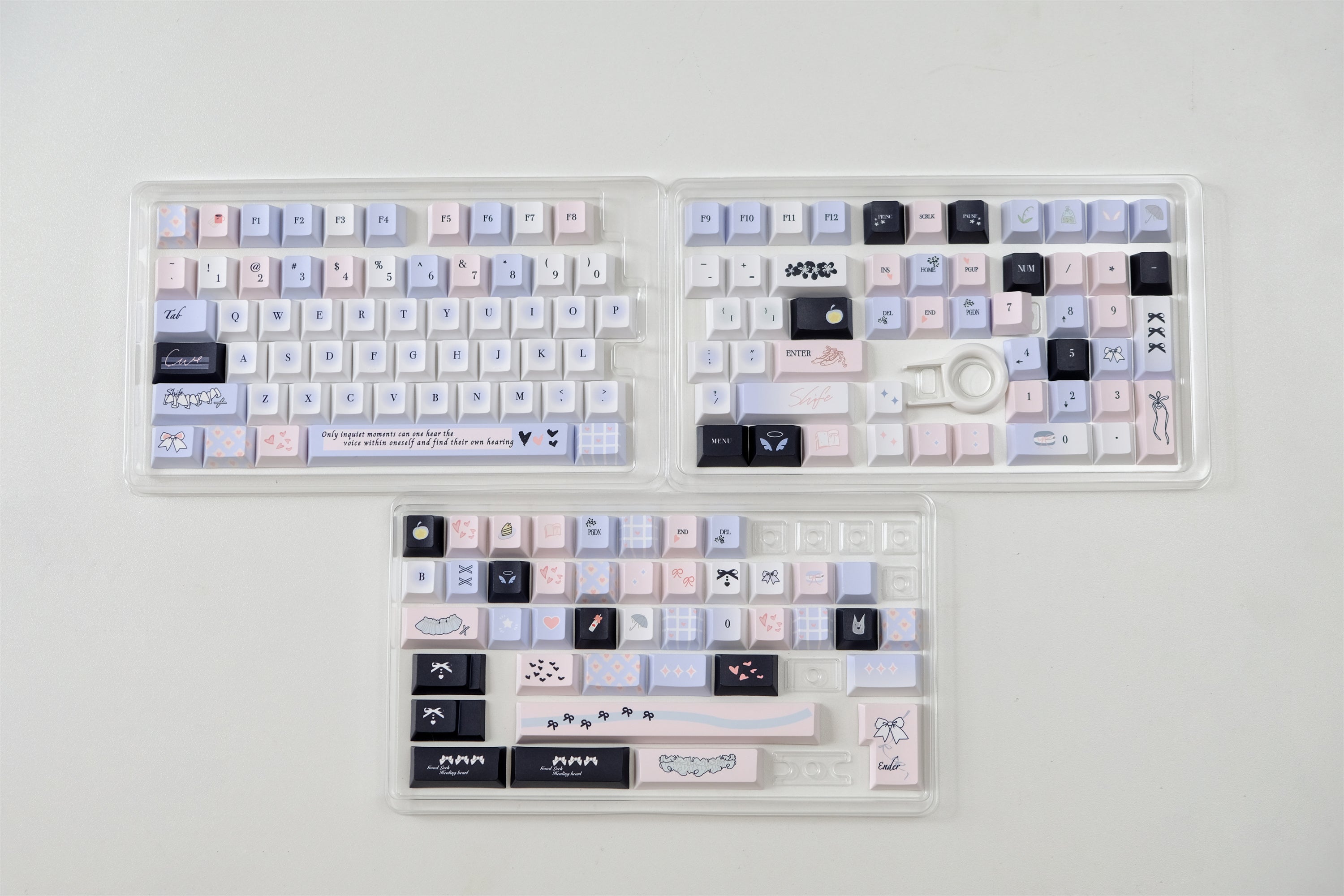 Midnight Coquett Keycaps - Diykeycap