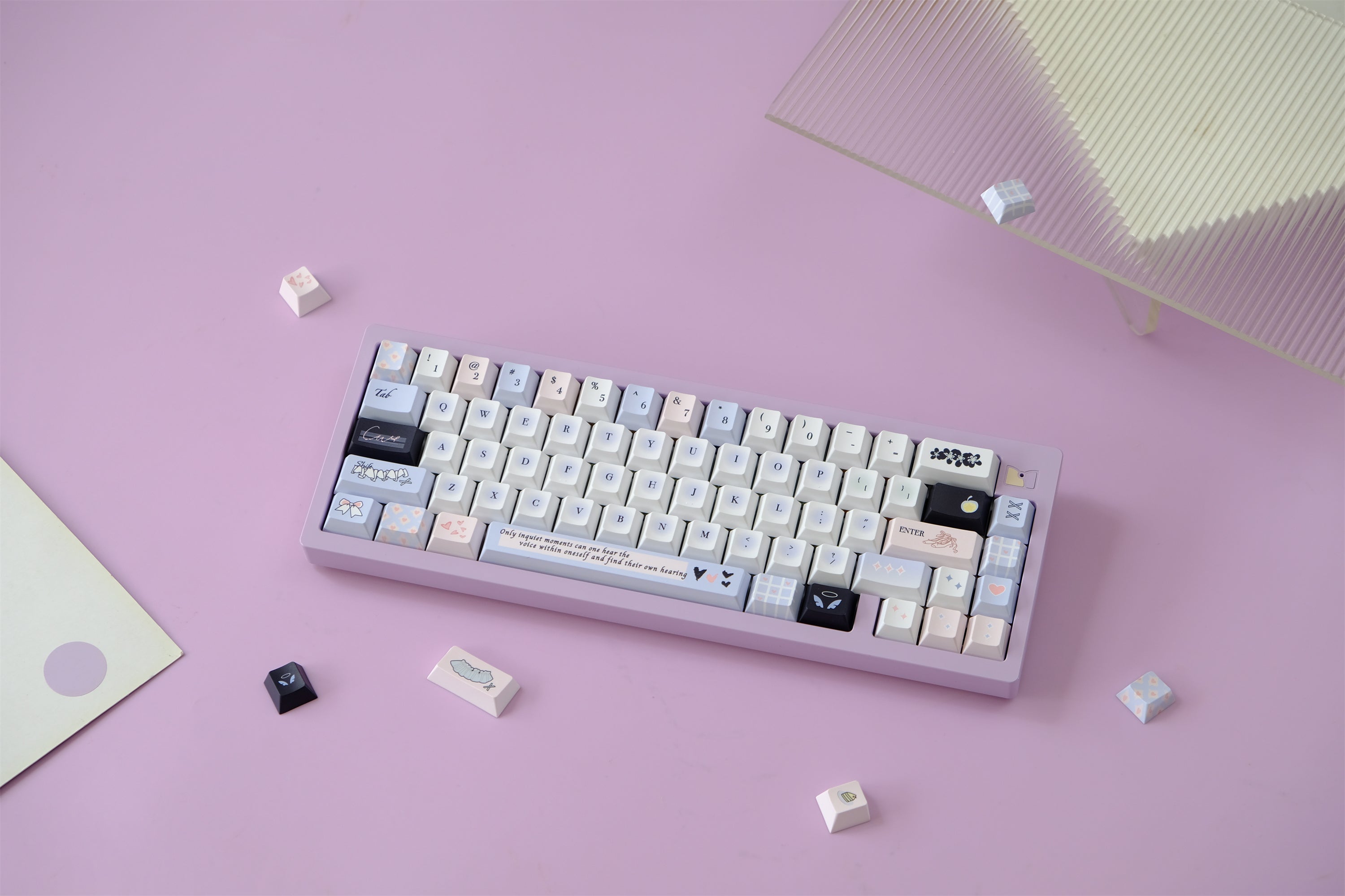 Midnight Coquett Keycaps - Diykeycap