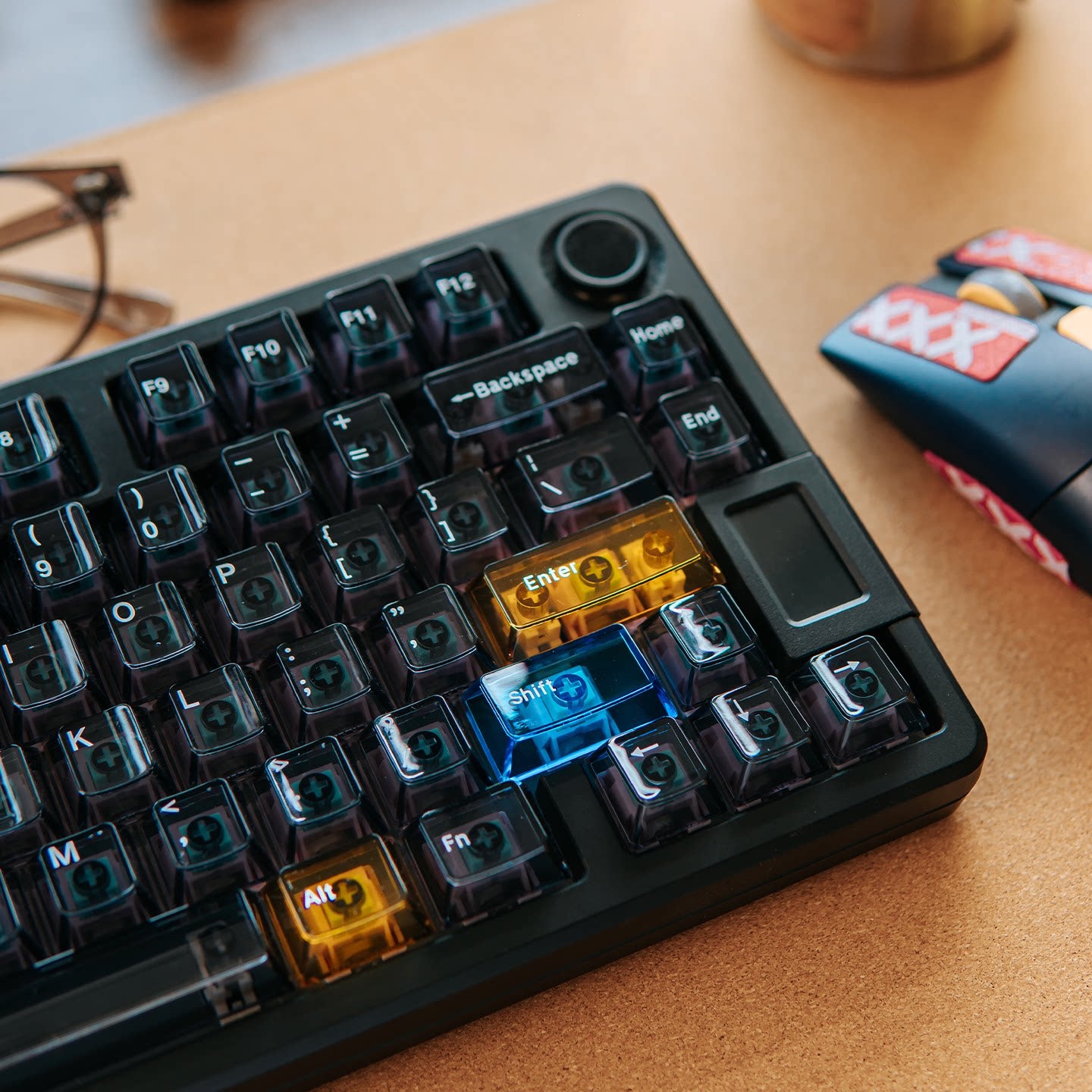 Stellar Clear PC Keycaps - Diykeycap