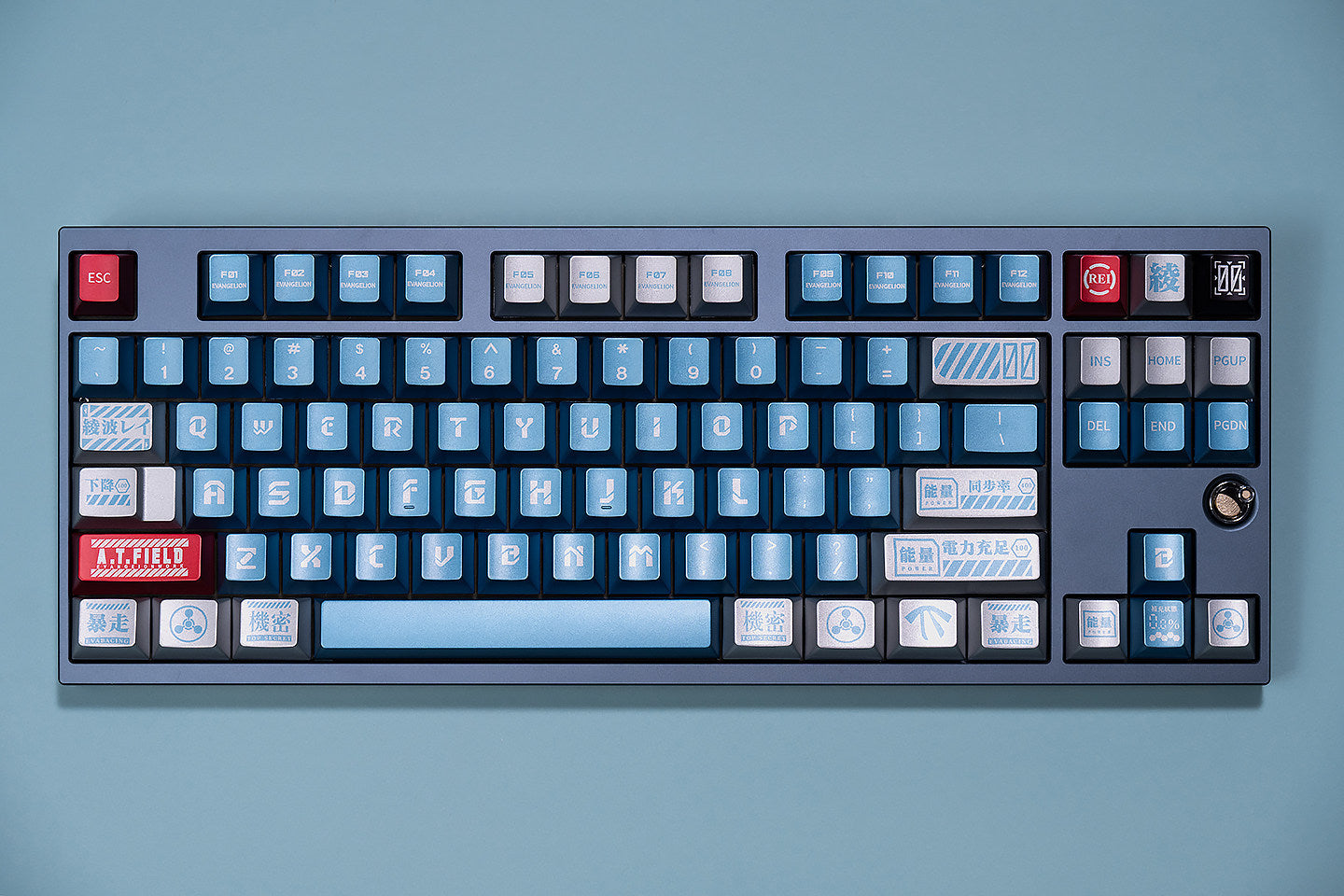 Blue Lilith (Metallic) keycaps - Diykeycap