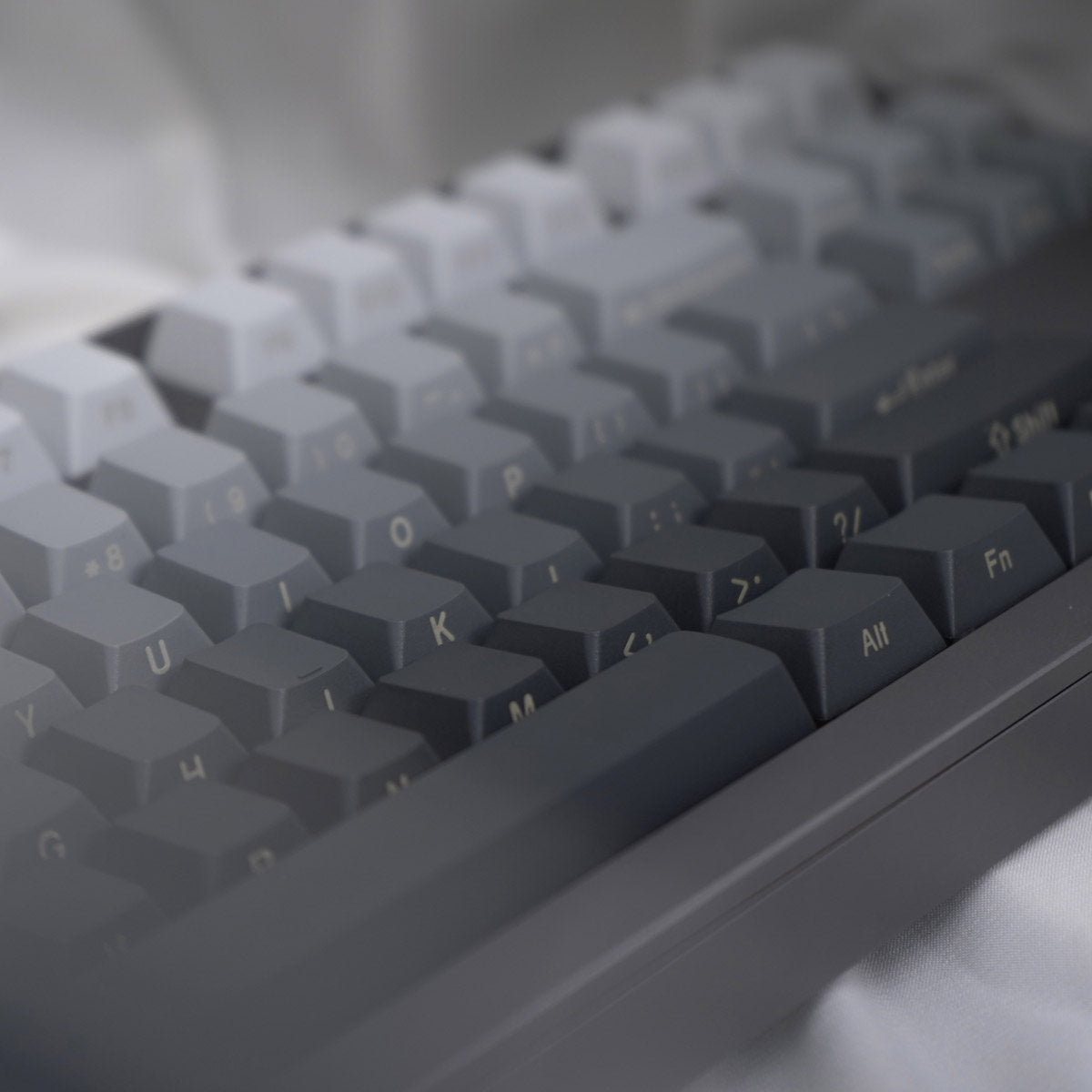 Black Grey Gradient keycaps - Diykeycap