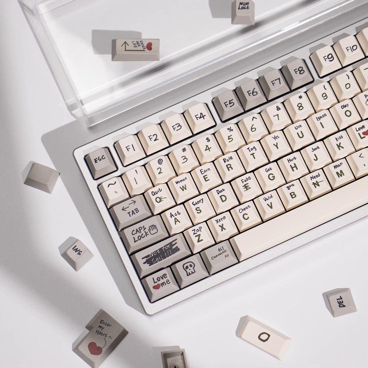 Love Story Keycaps - Diykeycap