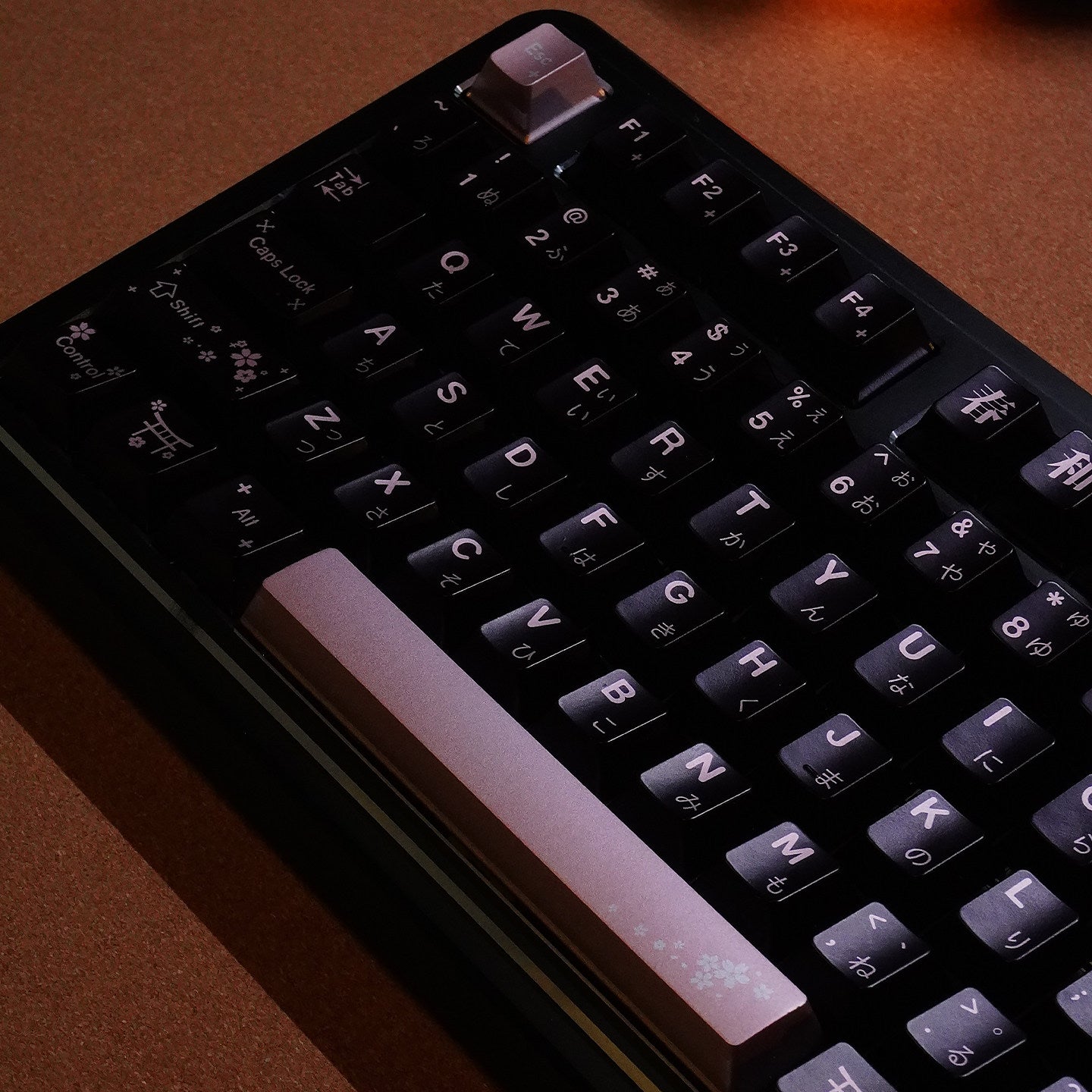 Spring in full bloom keycaps