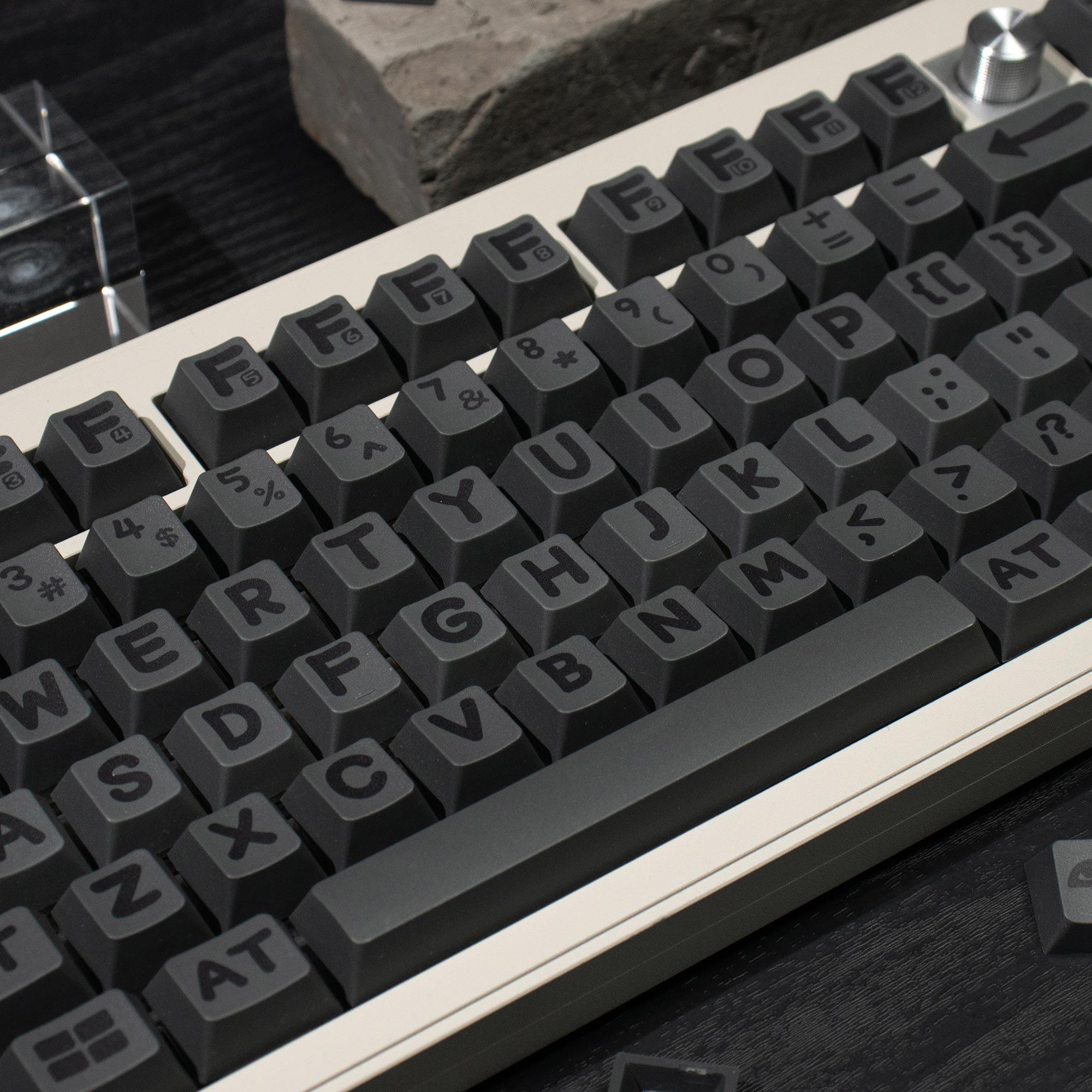 Party Animals Theme Large Font Keycaps - Diykeycap