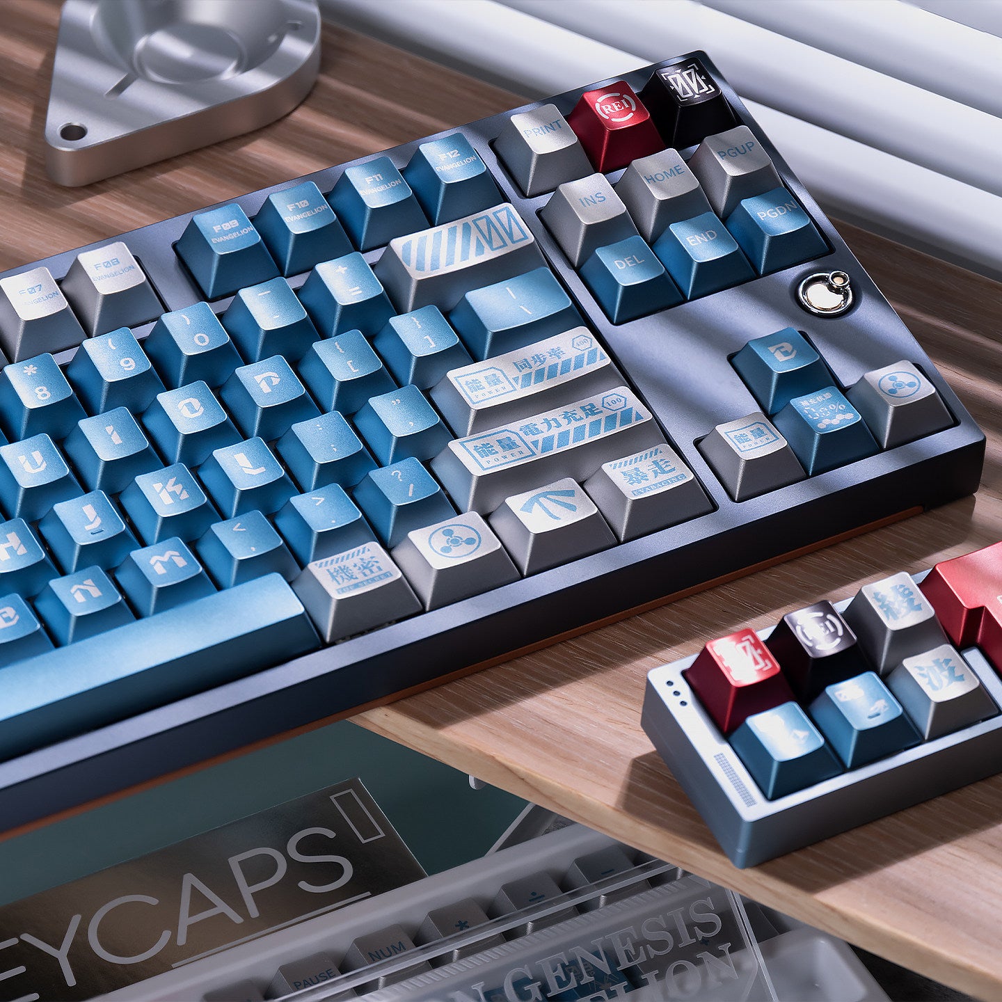 Blue Lilith (Metallic) keycaps - Diykeycap