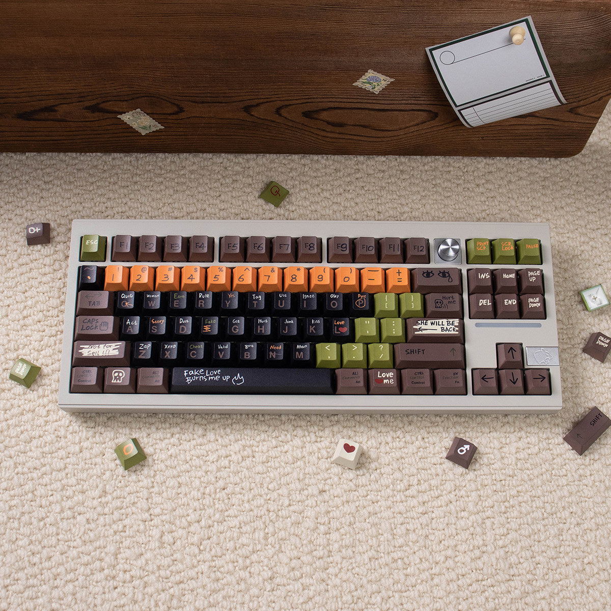 Love Story Keycaps - Diykeycap