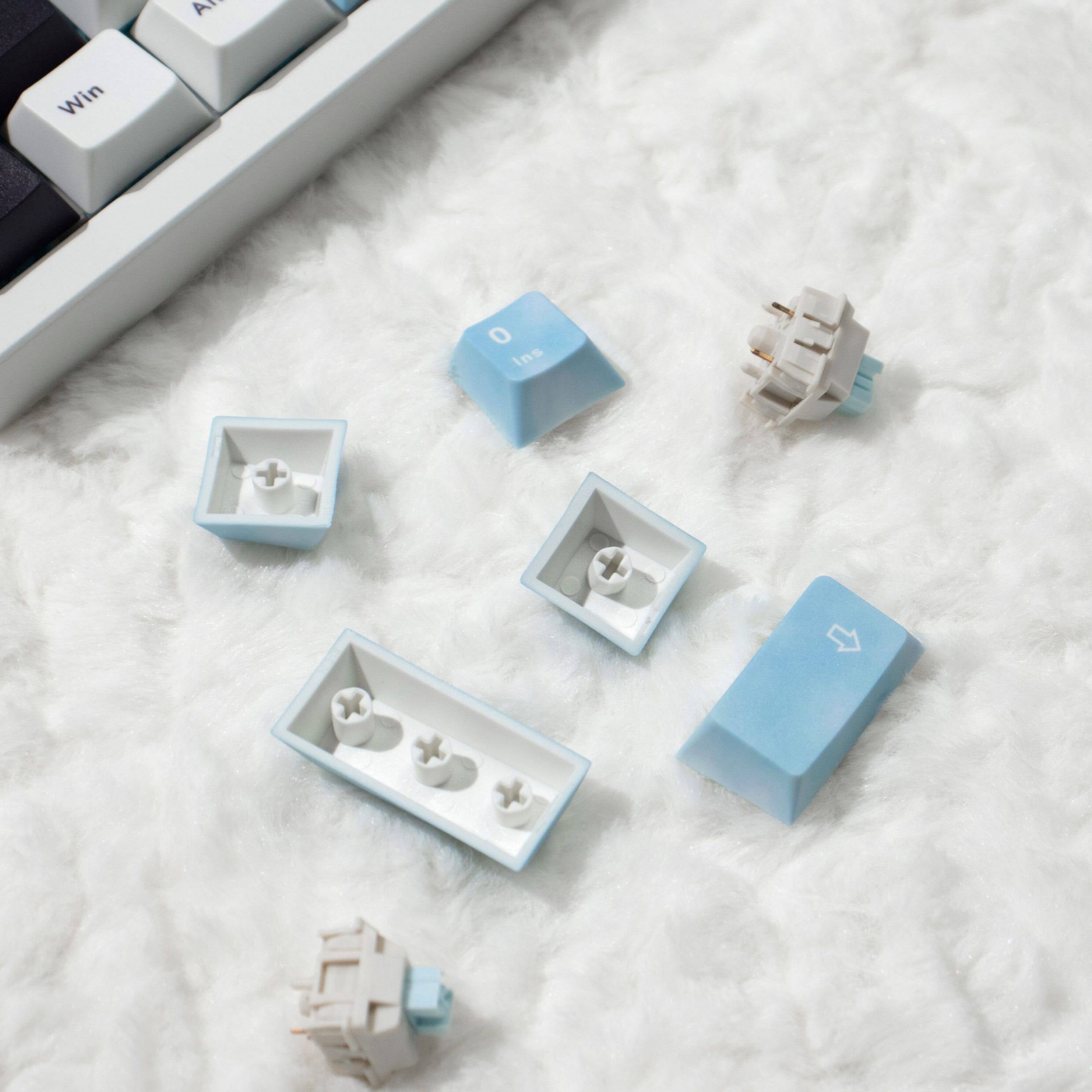 Yuki Onna Gradient Keycaps - Diykeycap