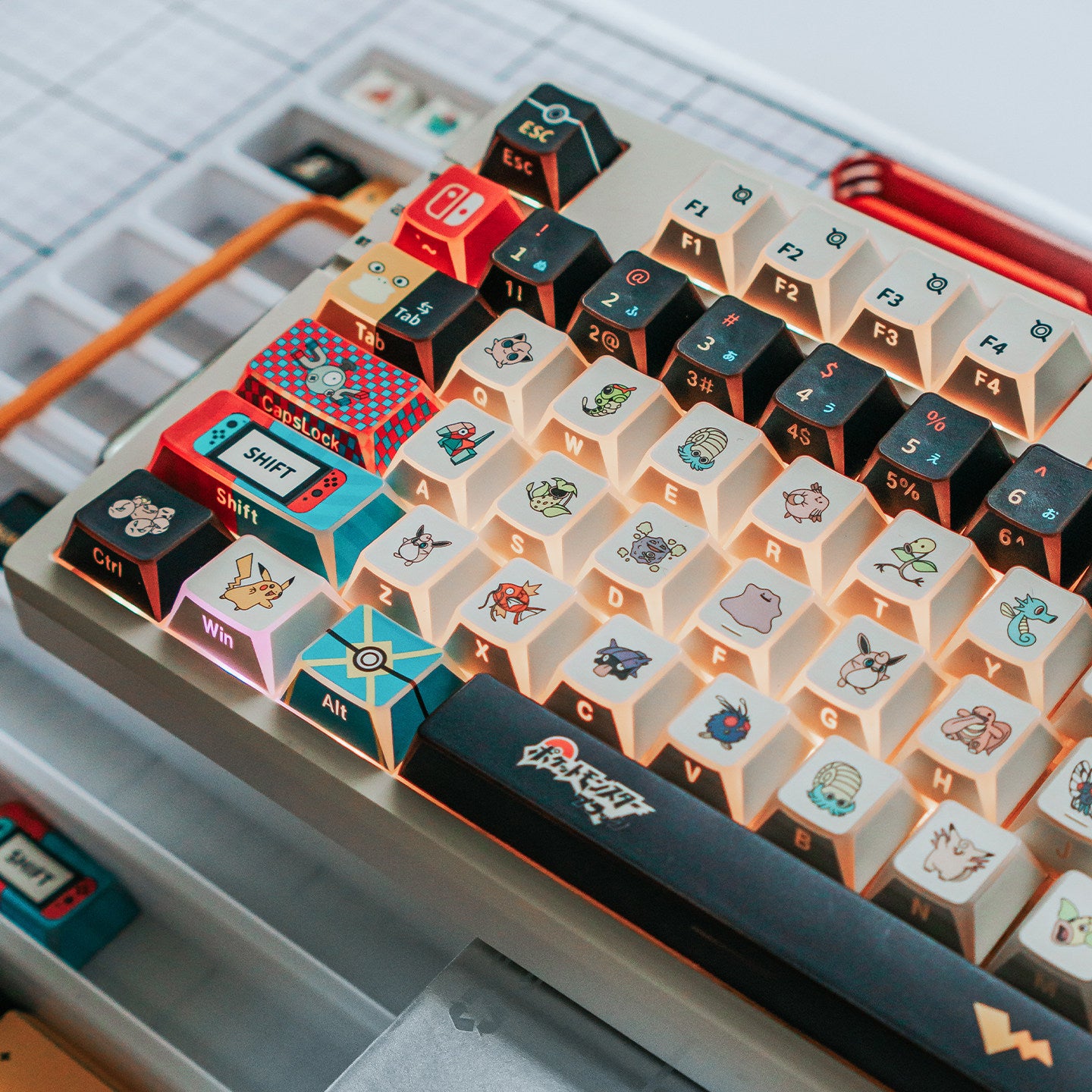 Pokémon - Trill keycaps - Diykeycap