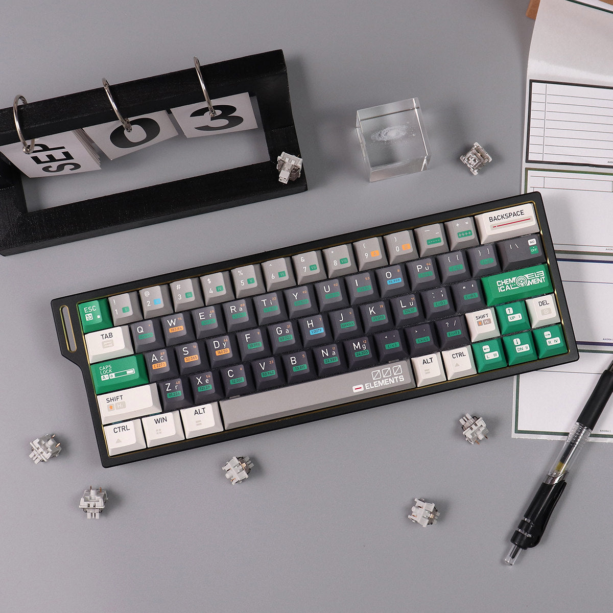 Aifei Chemical 003 Full Set Keycaps - Diykeycap