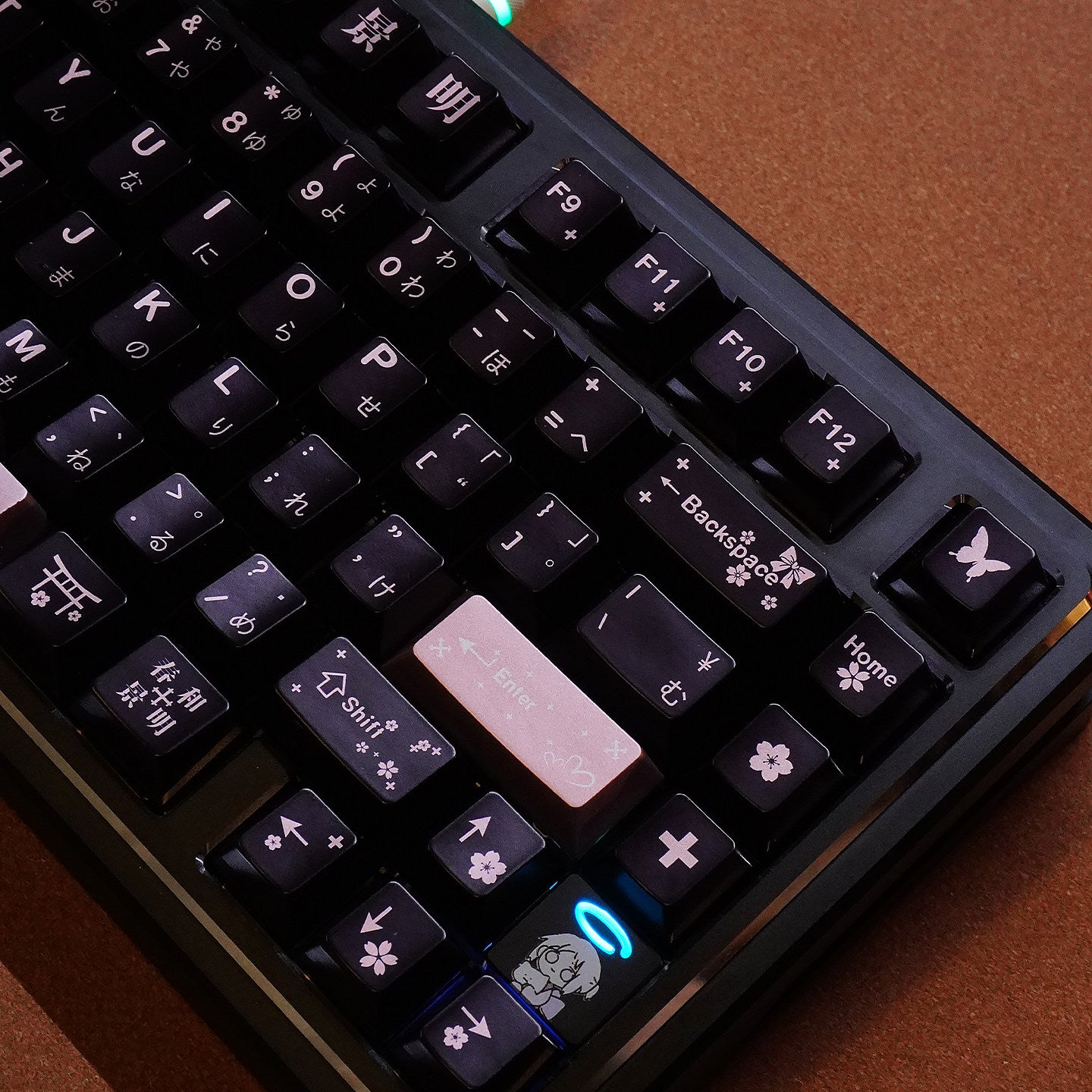 Spring in full bloom keycaps