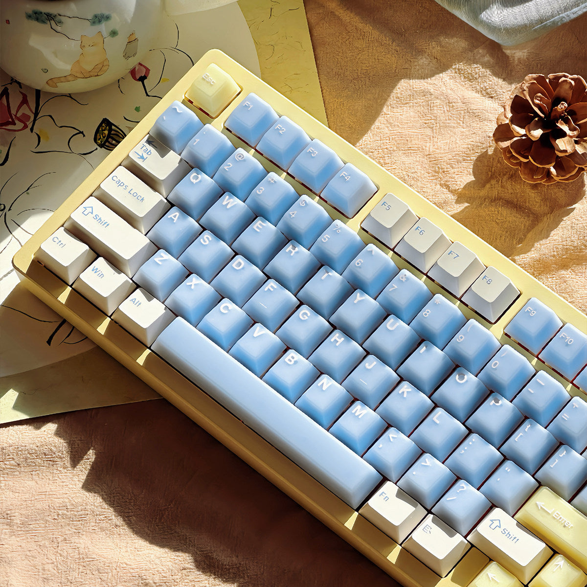 Sea Salt Soda keycaps - Diykeycap