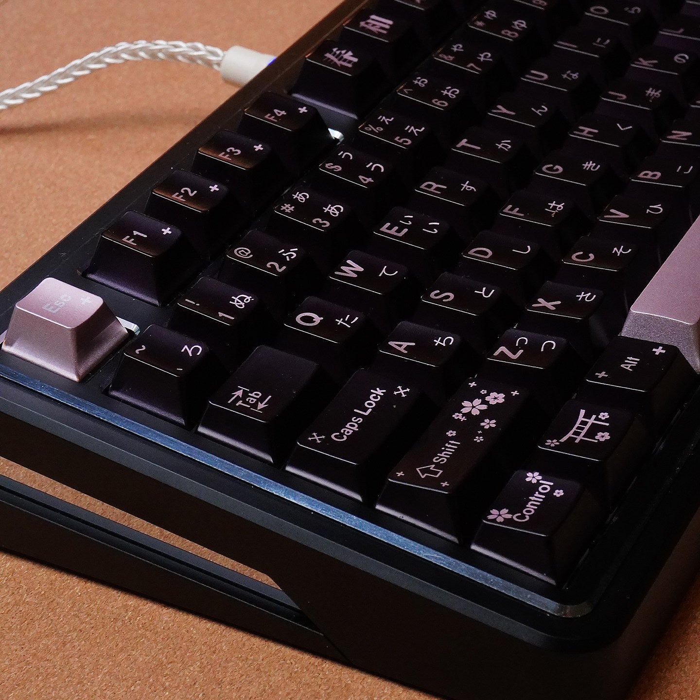 Spring in full bloom keycaps