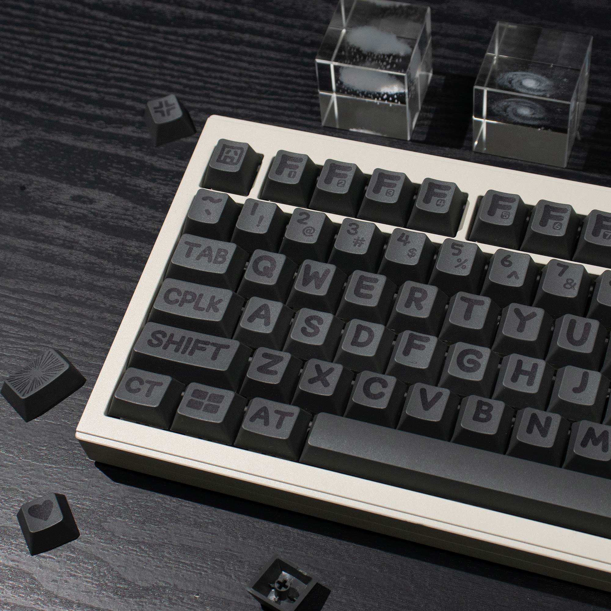 Party Animals Theme Large Font Keycaps - Diykeycap