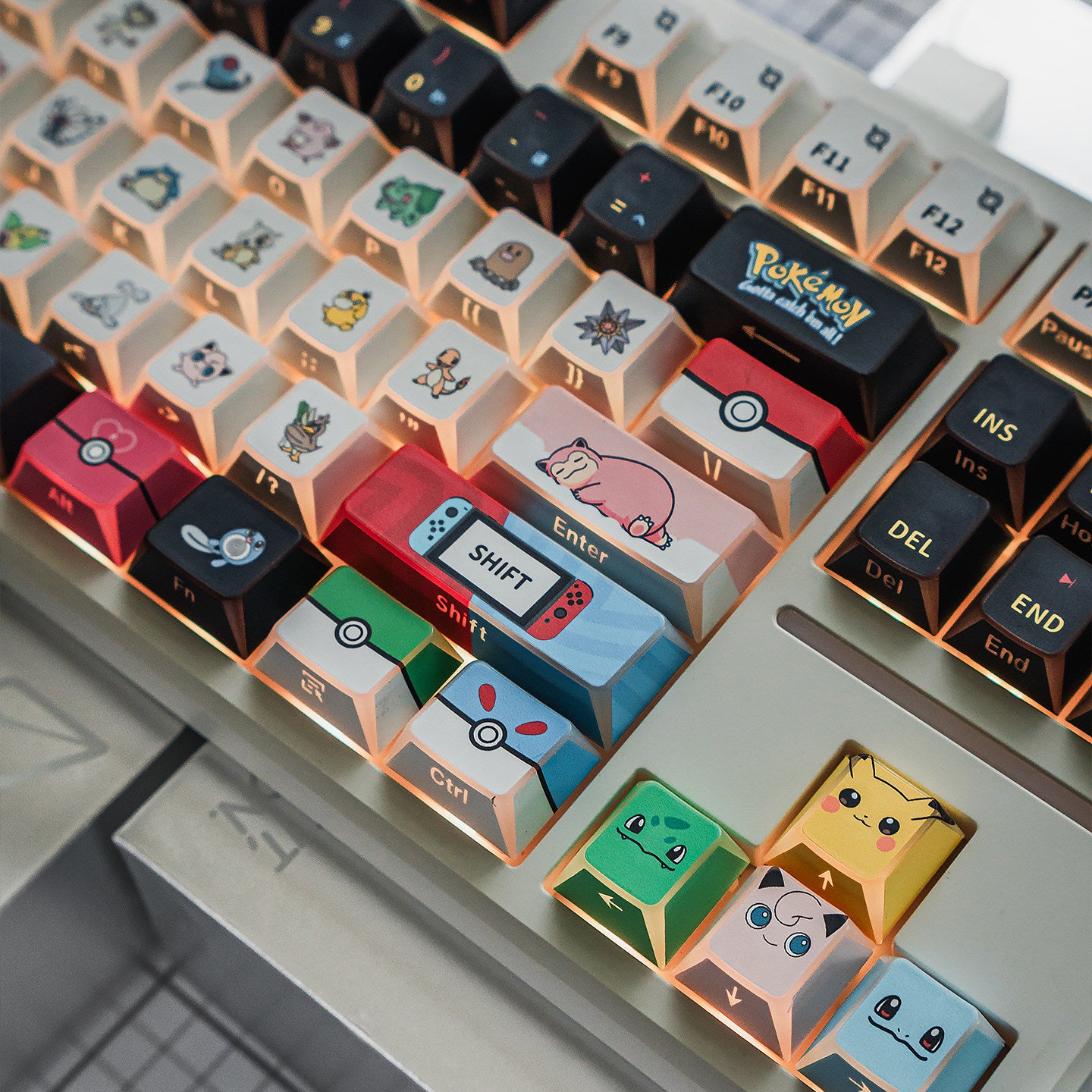 Pokémon - Trill keycaps - Diykeycap