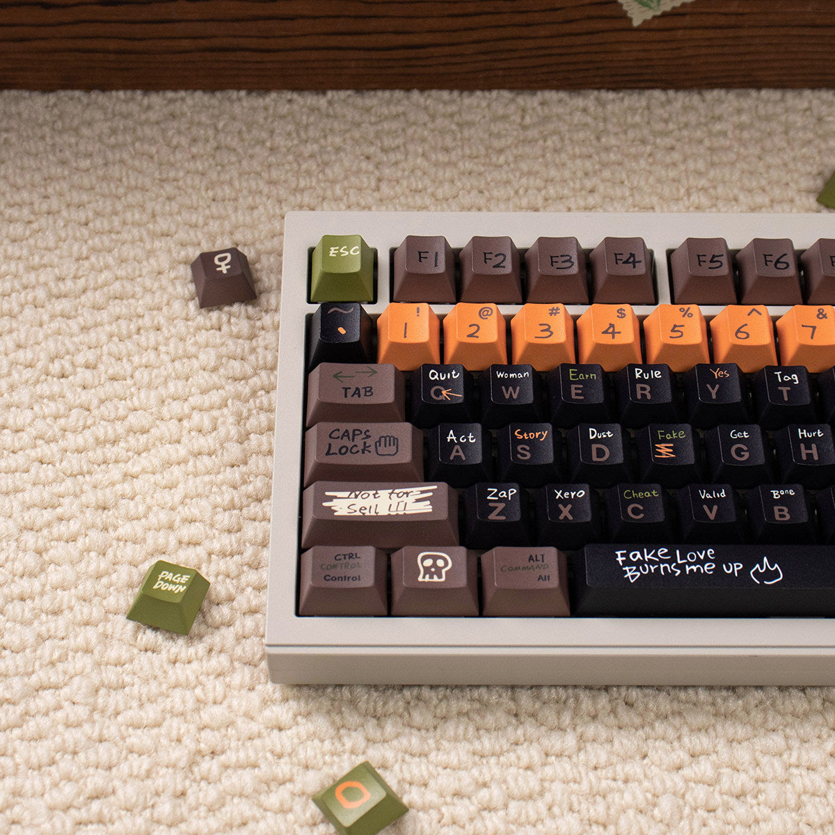 Love Story Keycaps - Diykeycap