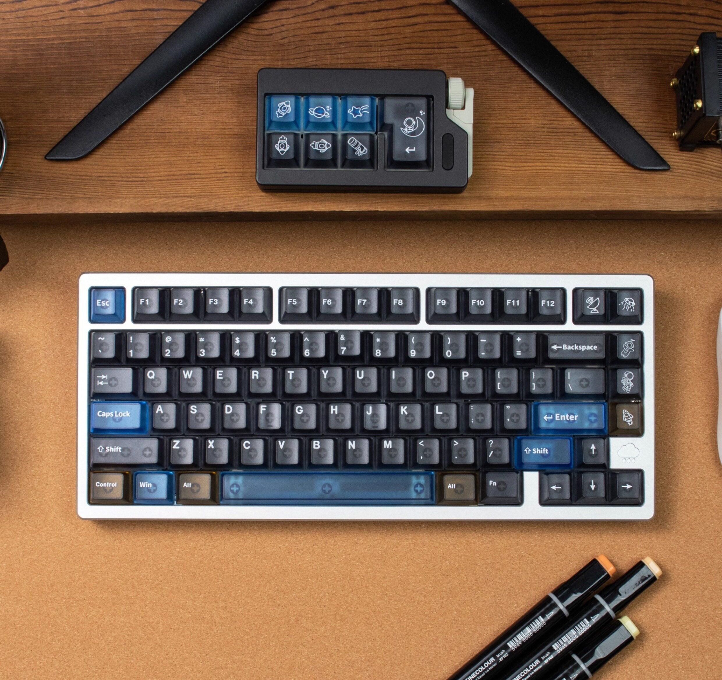 Interstellar Fog PBT keycaps - Diykeycap