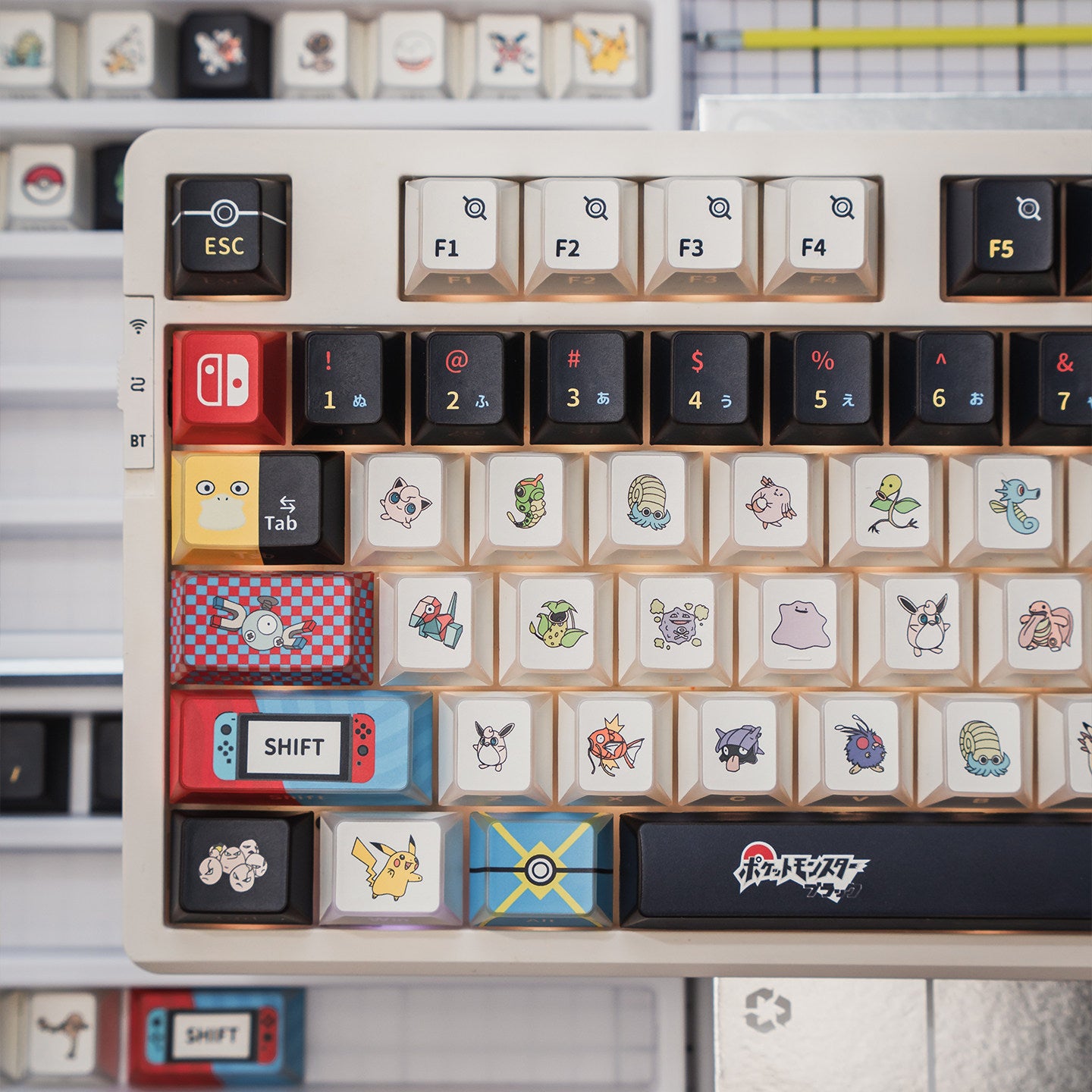Pokémon - Trill keycaps - Diykeycap