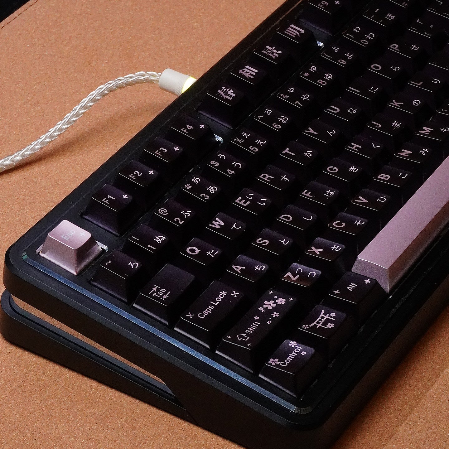 Spring in full bloom keycaps