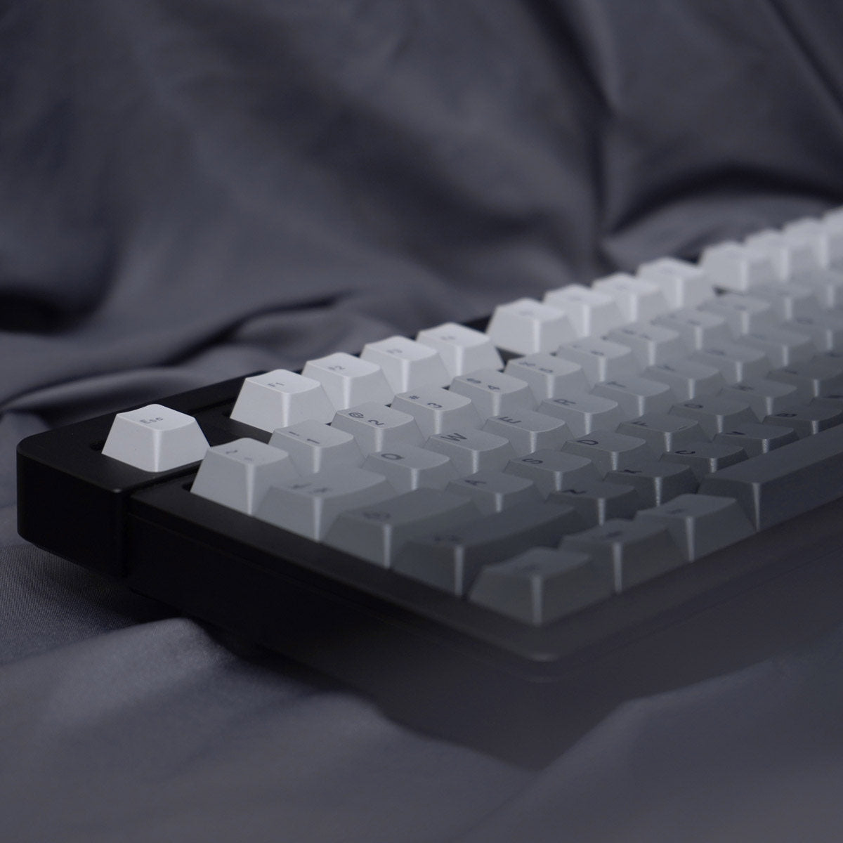 Black Grey Gradient keycaps - Diykeycap