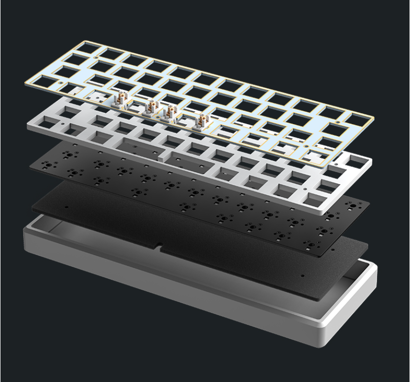 DAGK Alloy40Pro Keyboard Kit - Diykeycap