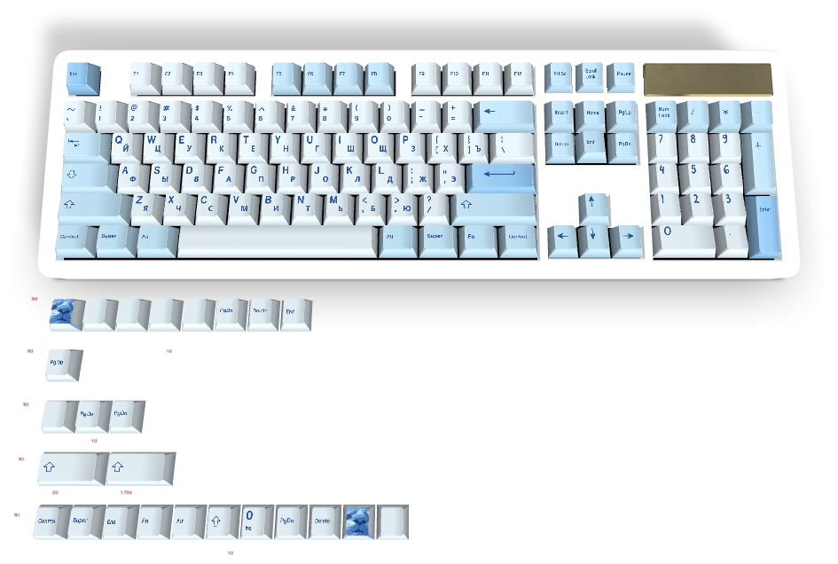 Custom Keycap #499