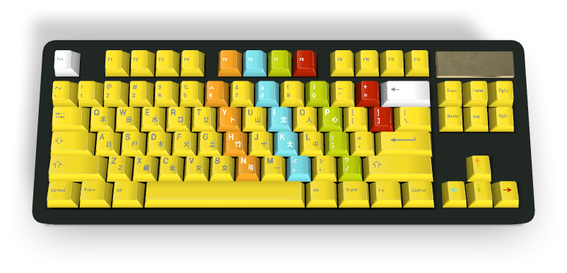 カスタムキーキャップ #3409