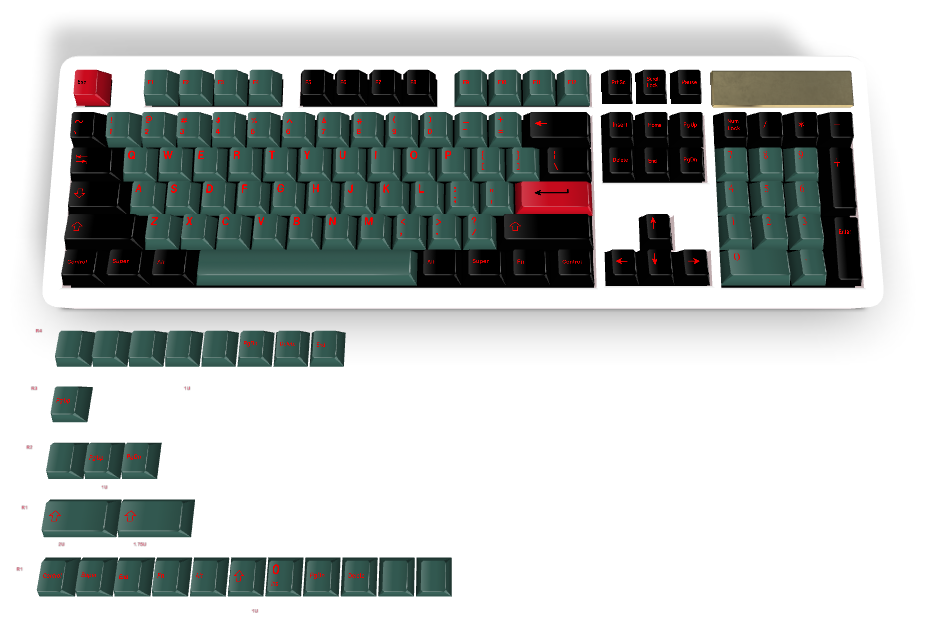 Custom Keycap #684