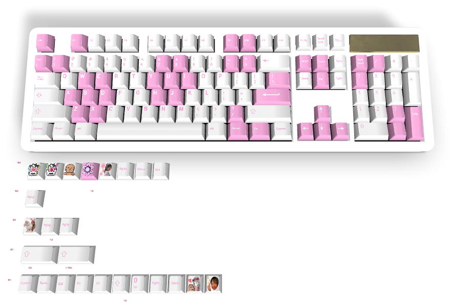 カスタムキーキャップ #73
