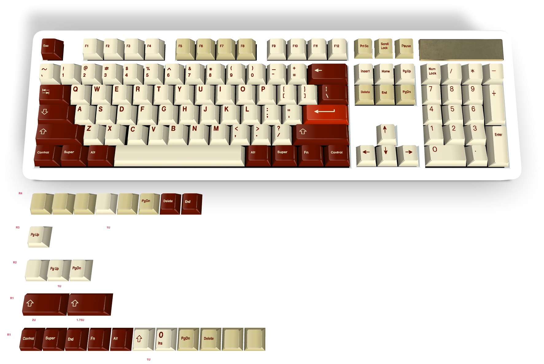 カスタムキーキャップ #518