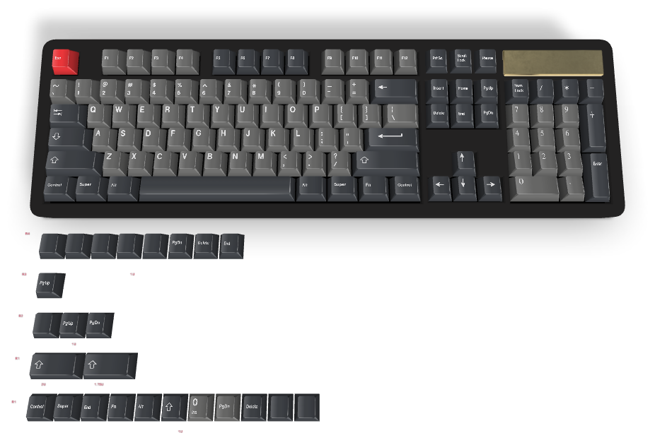 カスタムキーキャップ #830