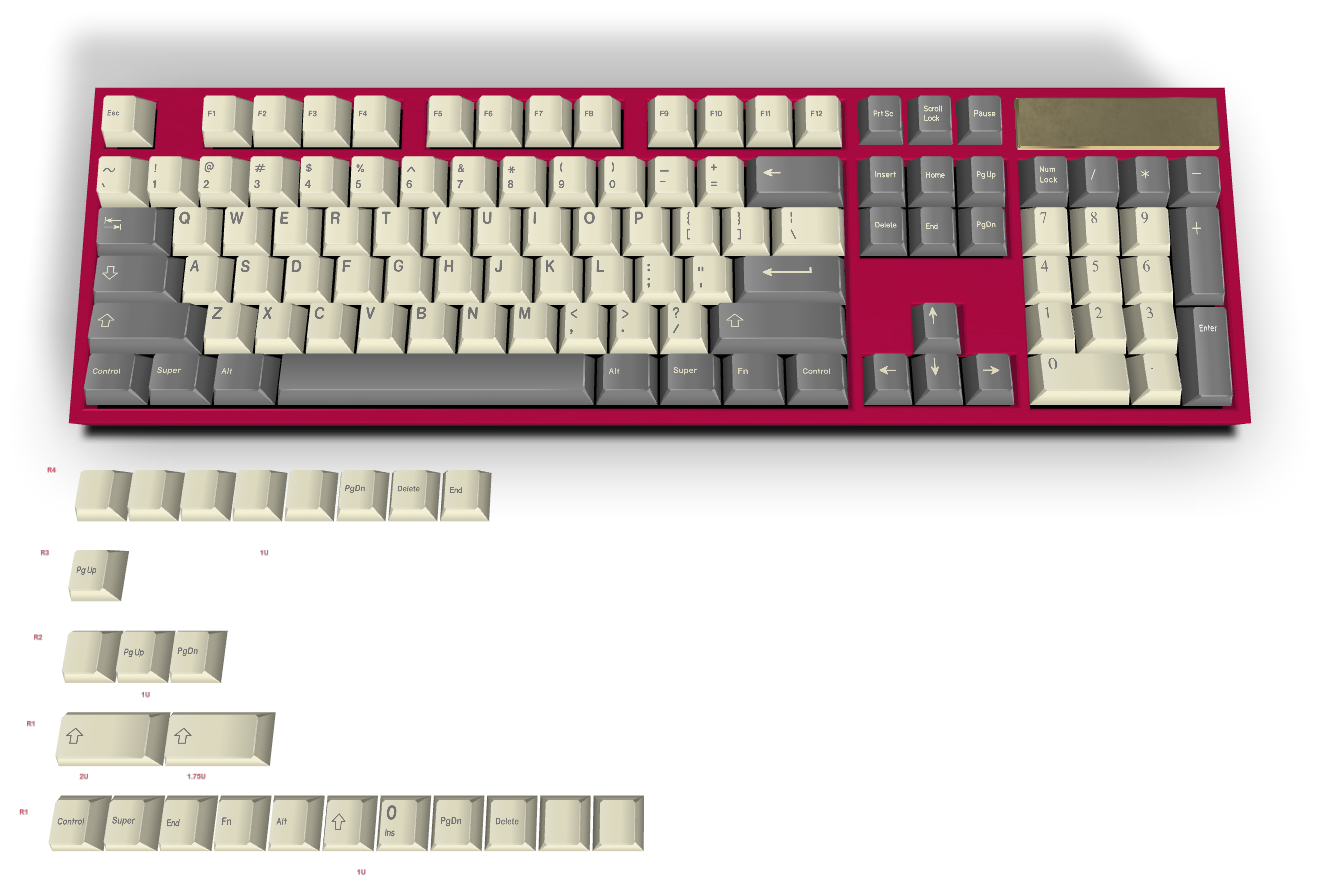 カスタムキーキャップ #107