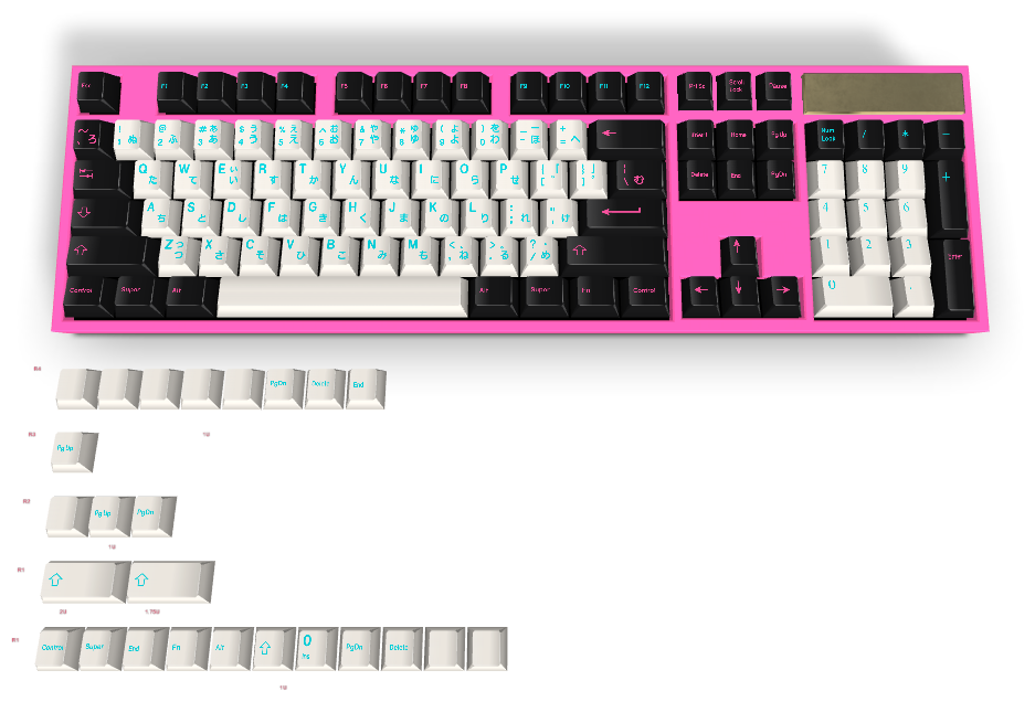 カスタムキーキャップ #76