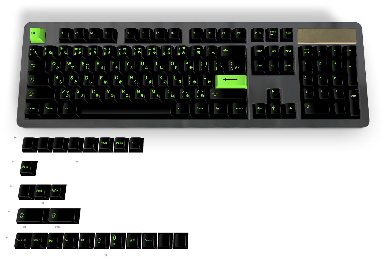 カスタムキーキャップ #818