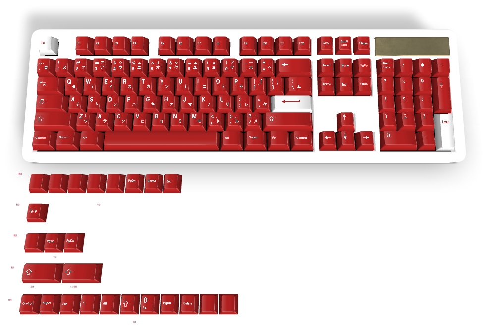 カスタムキーキャップ #856